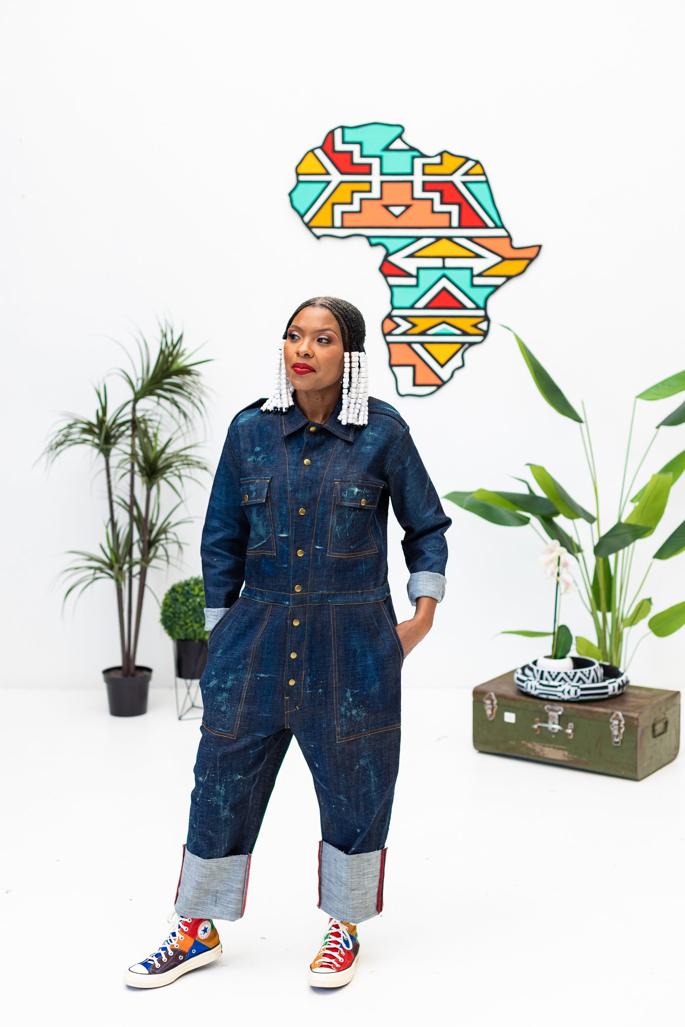 Ntokozo Denim Overall