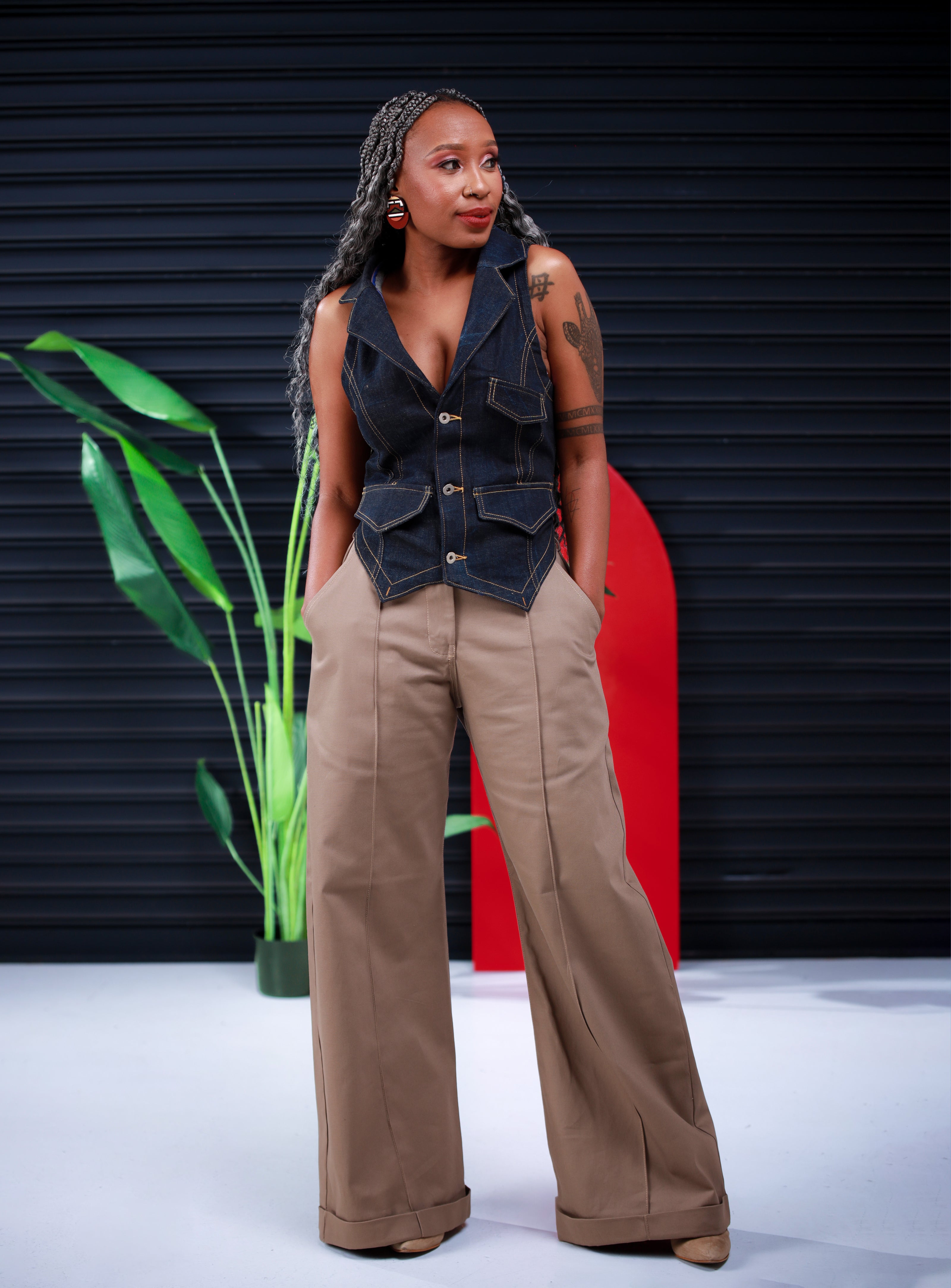 Khanyisile Wide Leg Pants