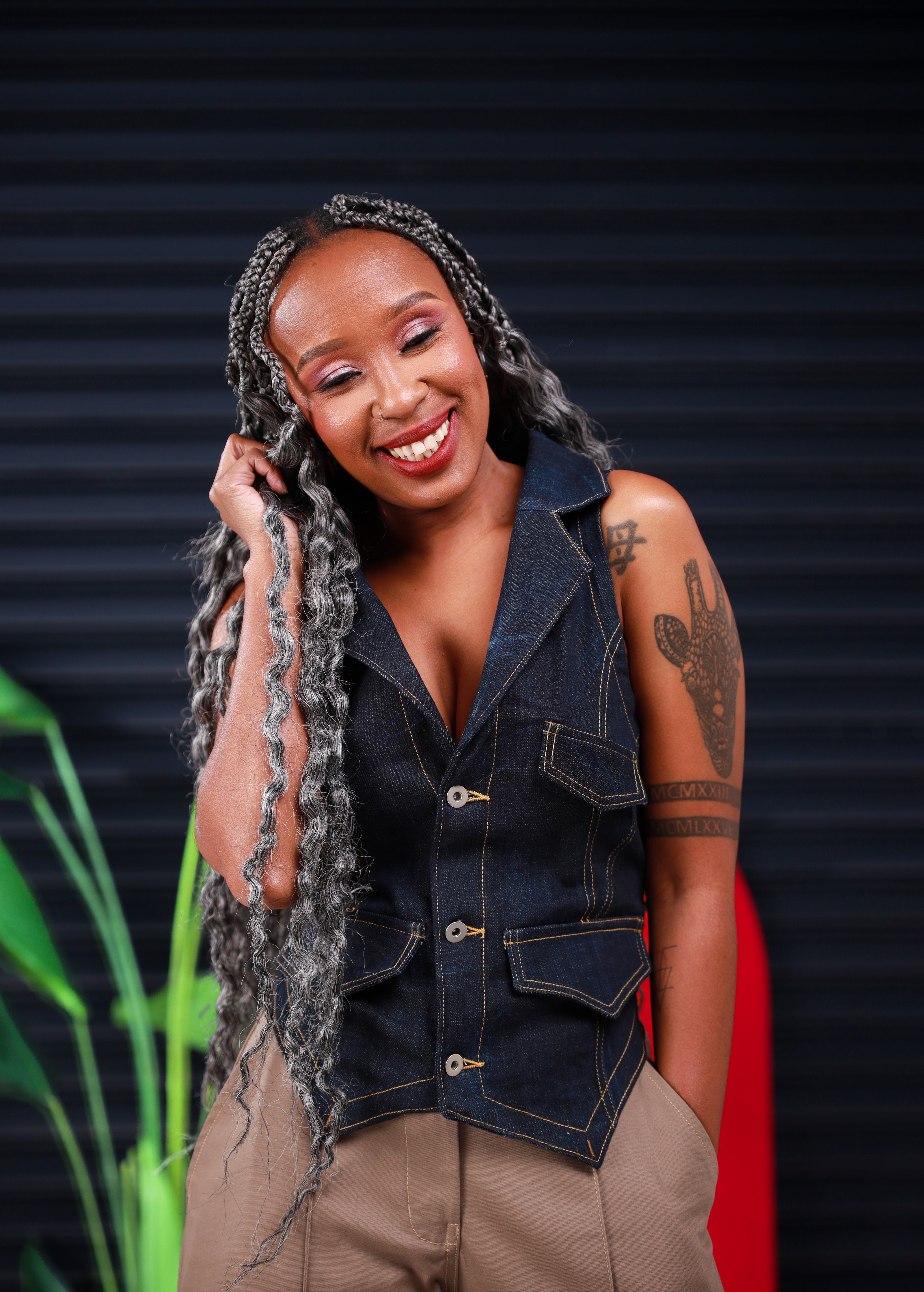Denim Waist Coat
