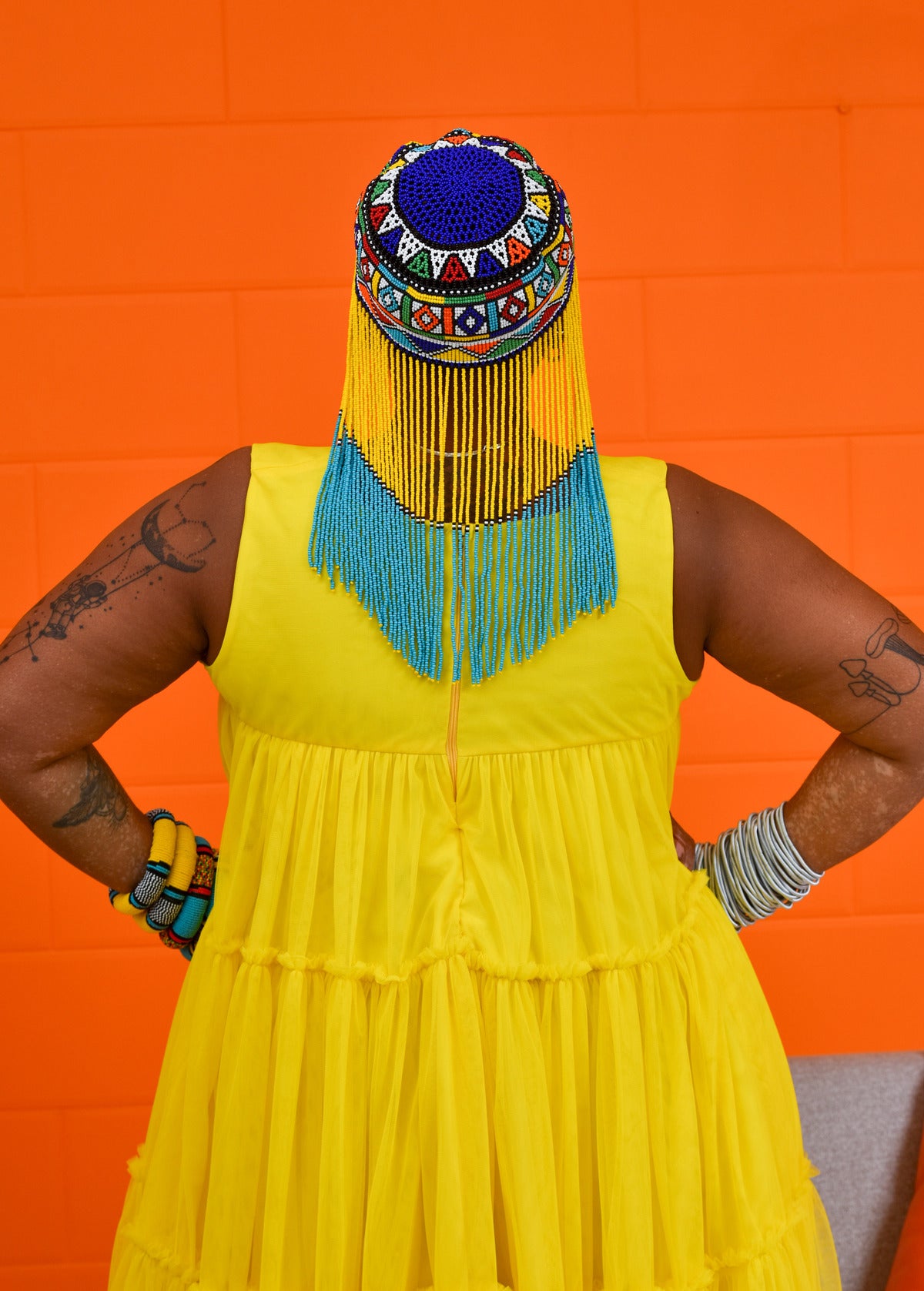 Ndlovukazi - Beaded Beret