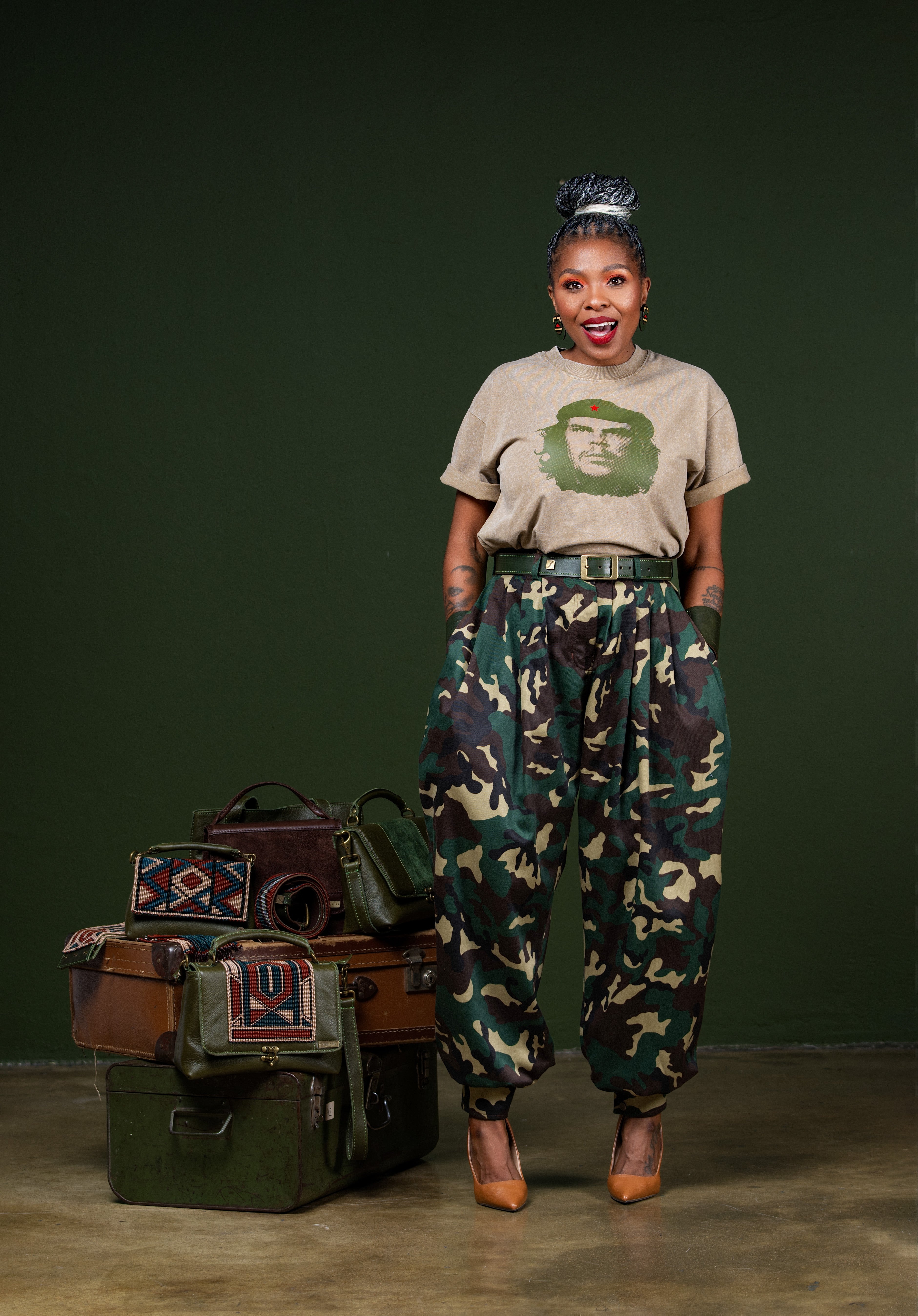 The Camouflage Bubble Pants