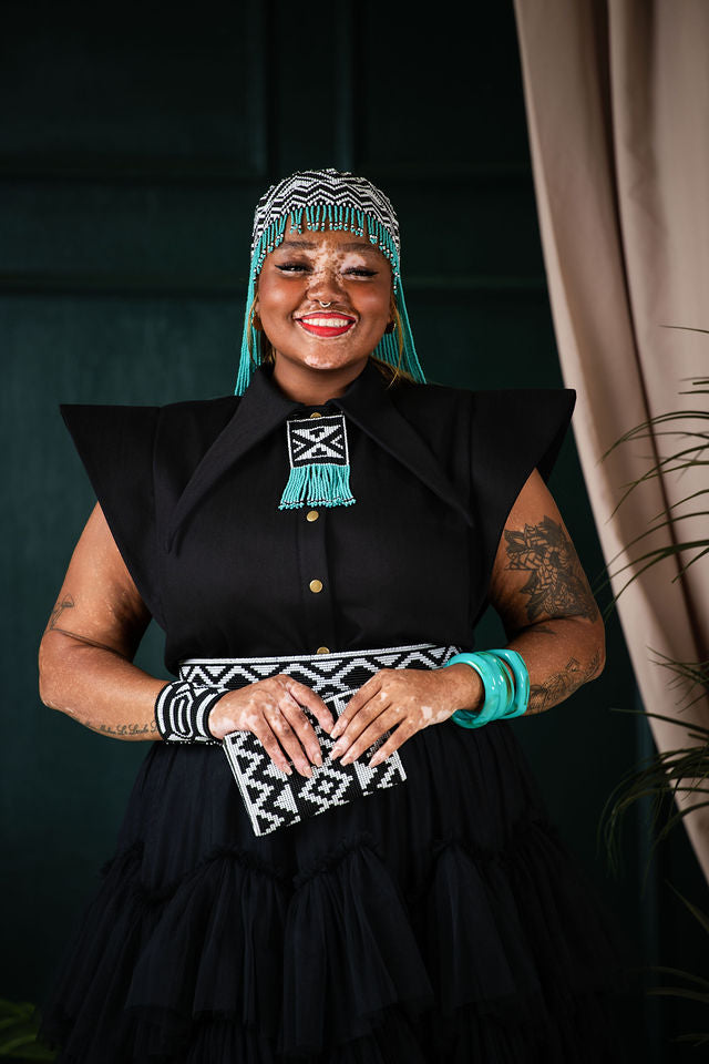 Beaded Ndebele Pin