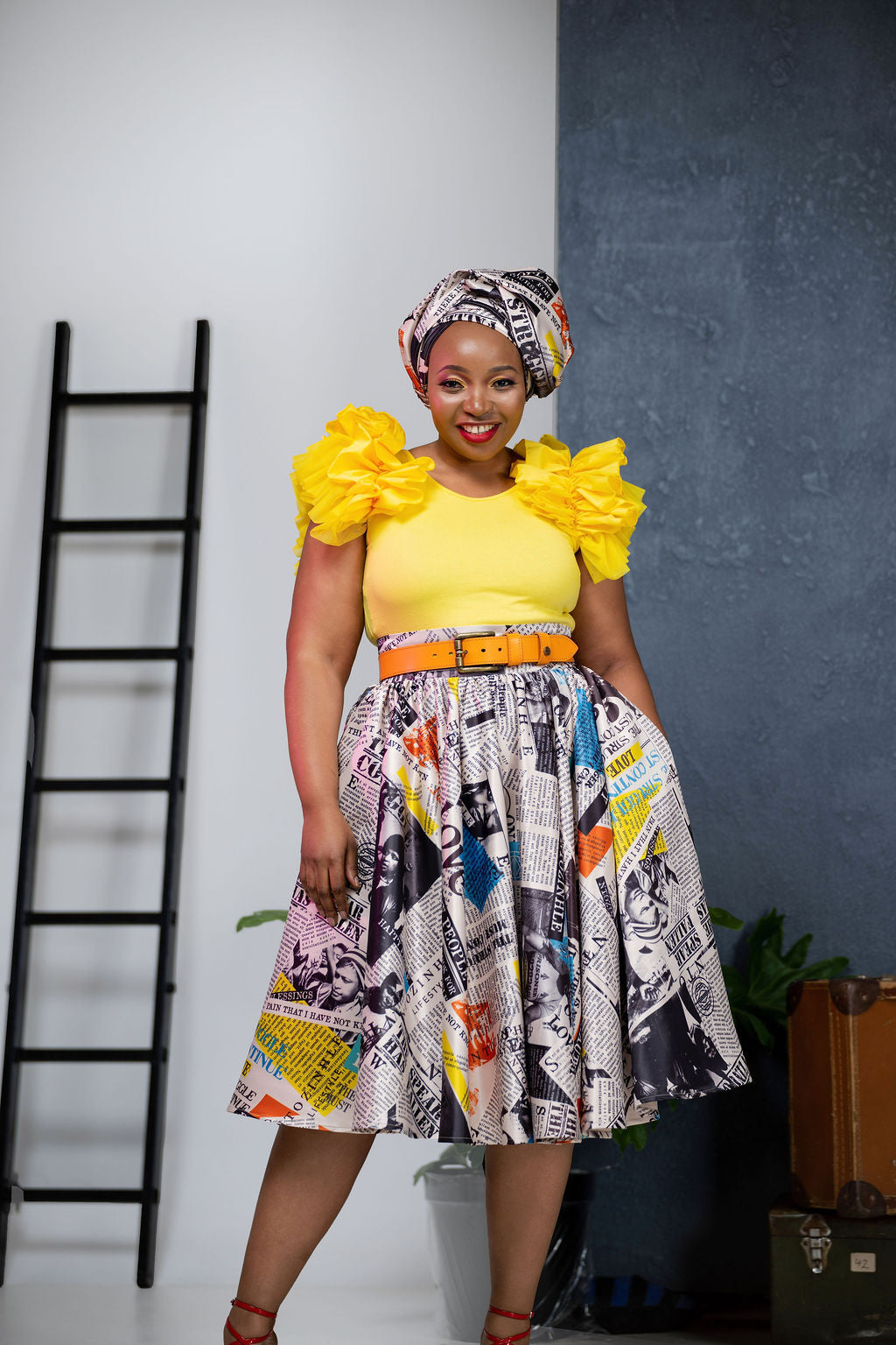 Zanyiwe Mid length Skirt