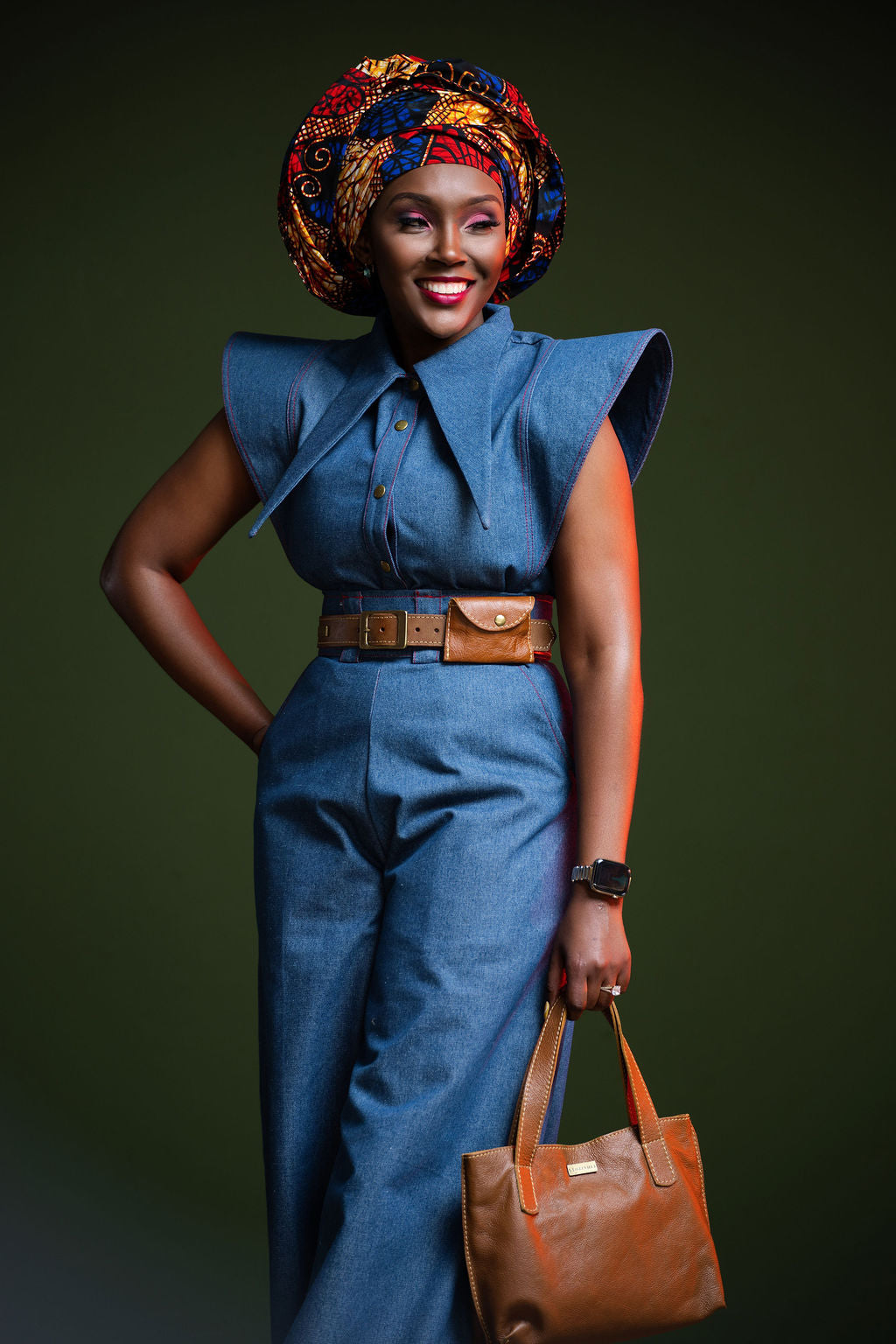 Regiment Blue Demin Top