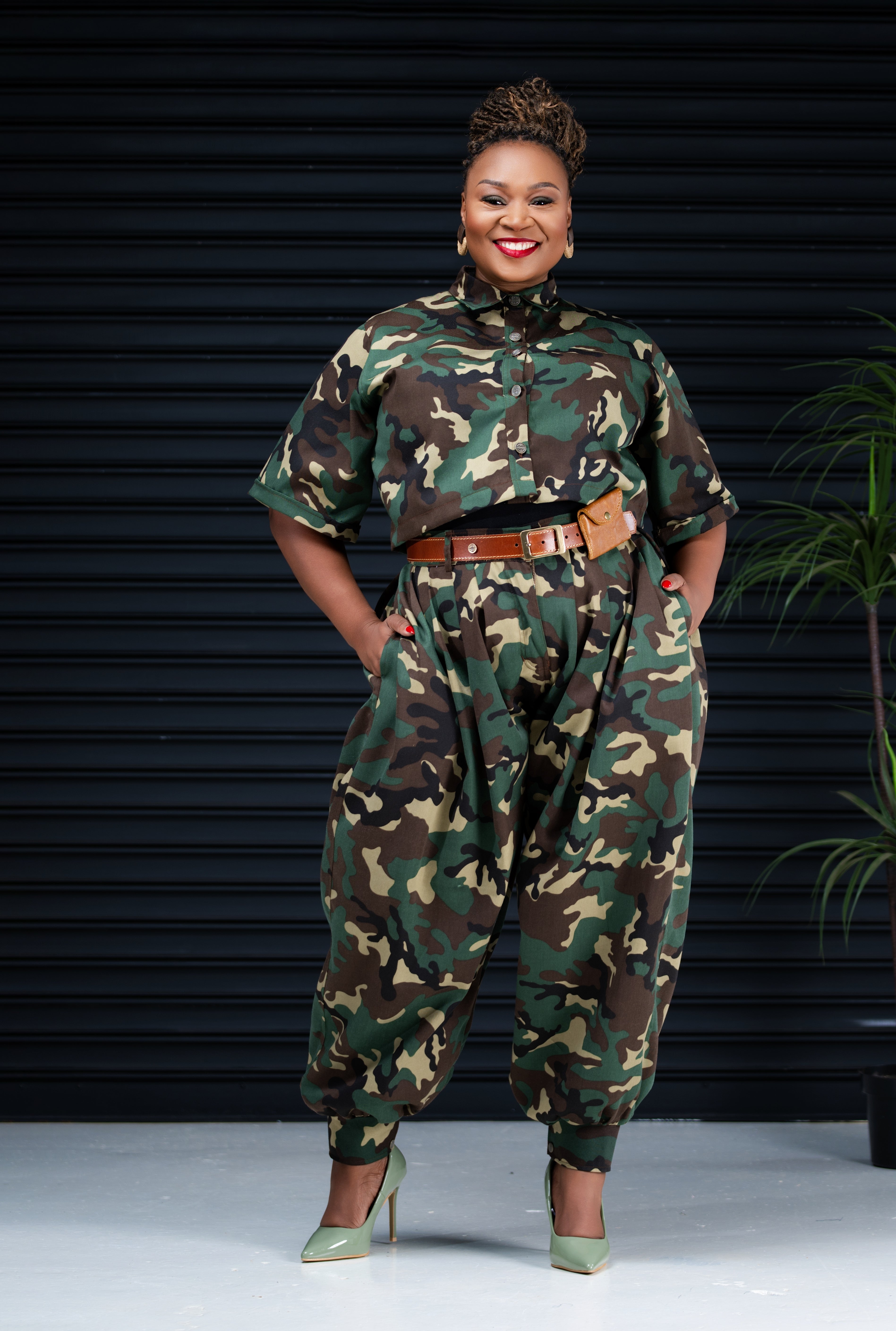 The Camouflage Bubble Pants