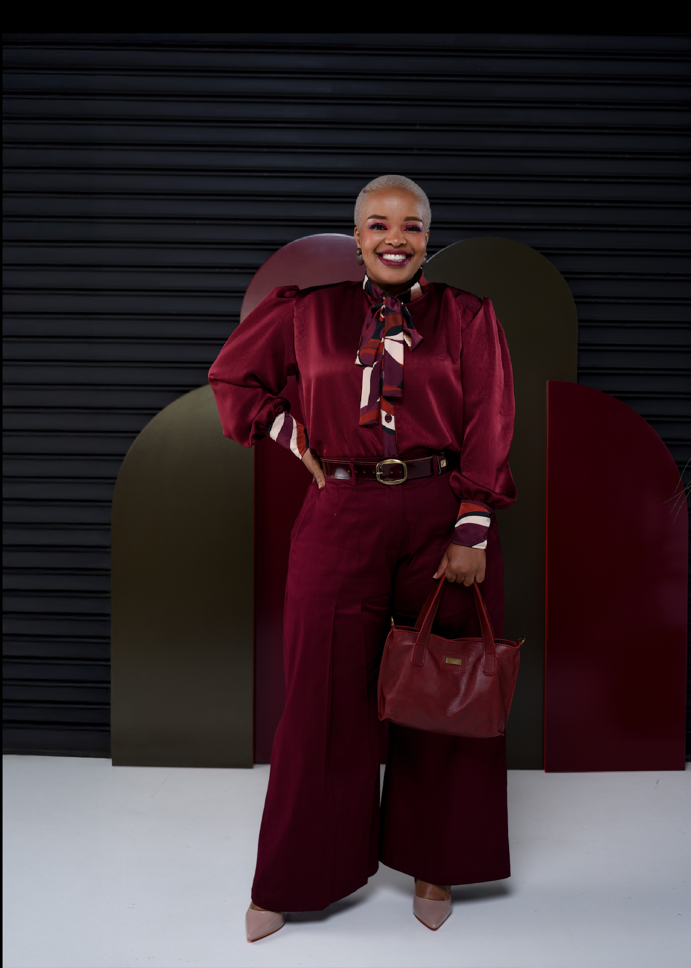 Burgundy Pants