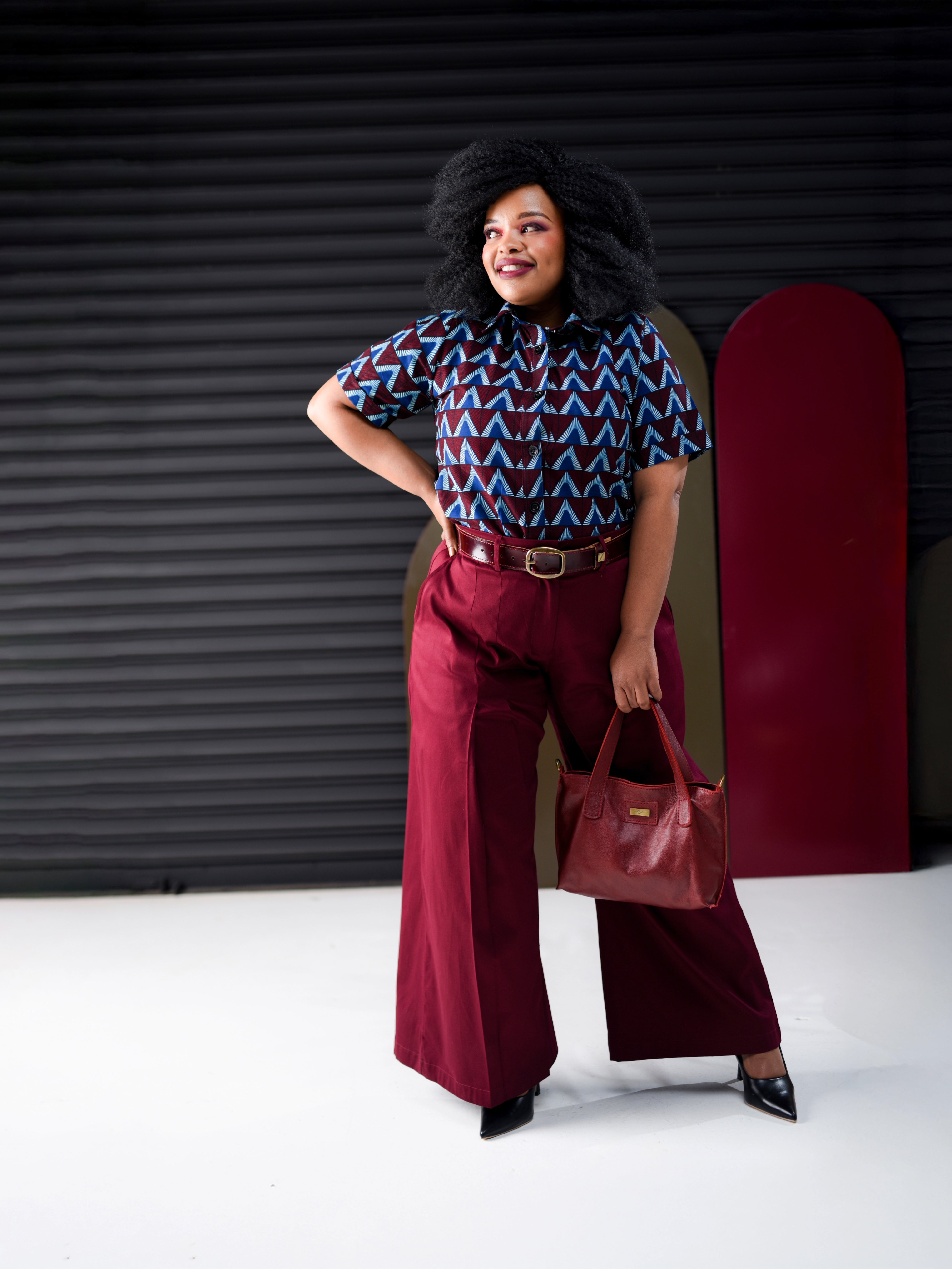 Lolo Burgundy Pants