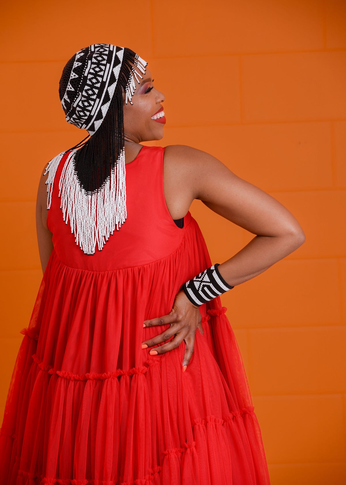 Ndlovukazi - Beaded Beret