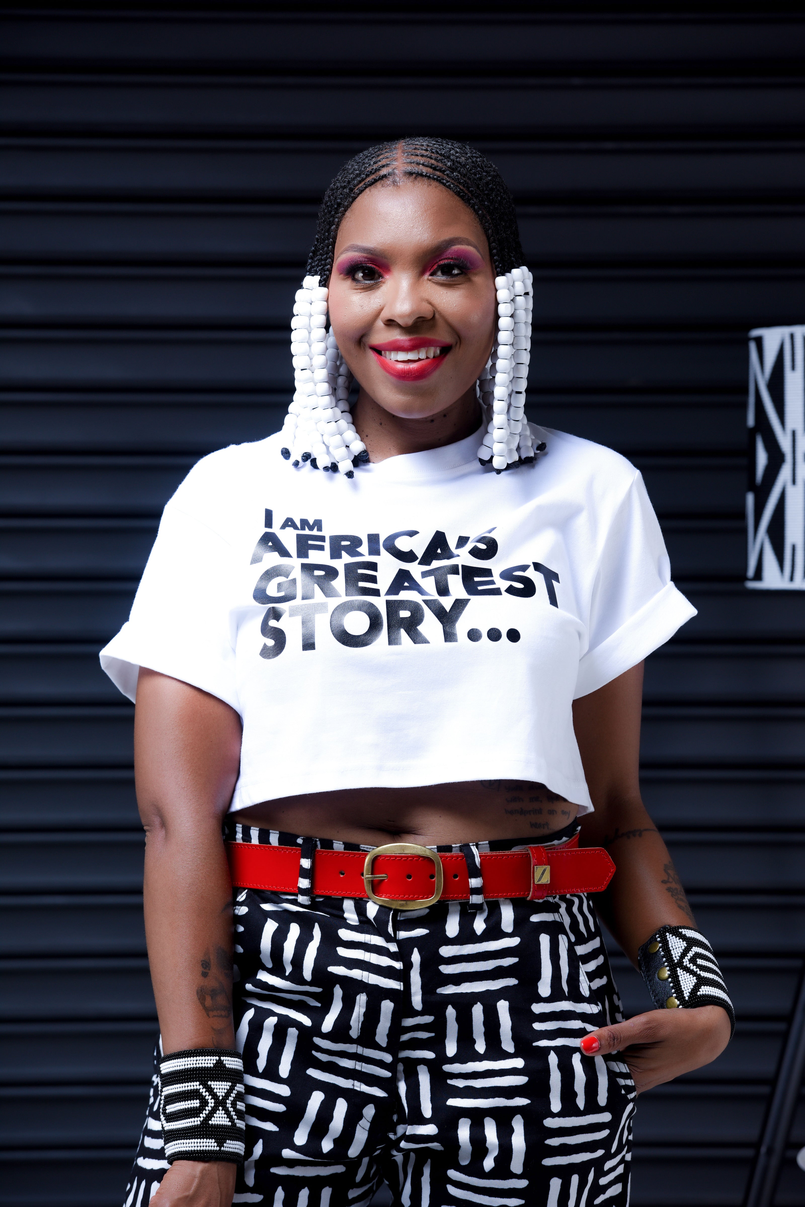 Africa's Greatest Story Boxed Crop Top