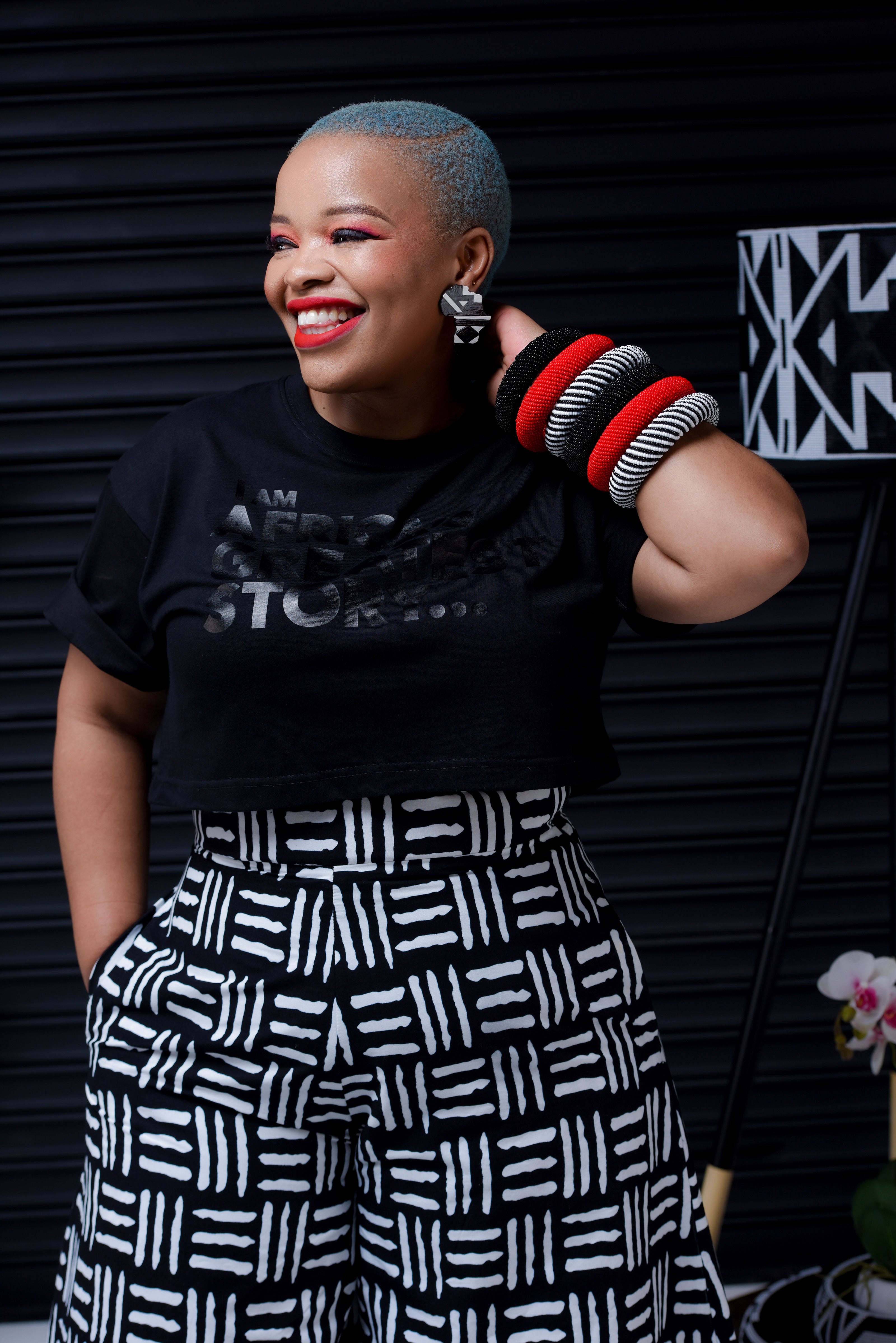 Ndebele Painted Africa Earrings