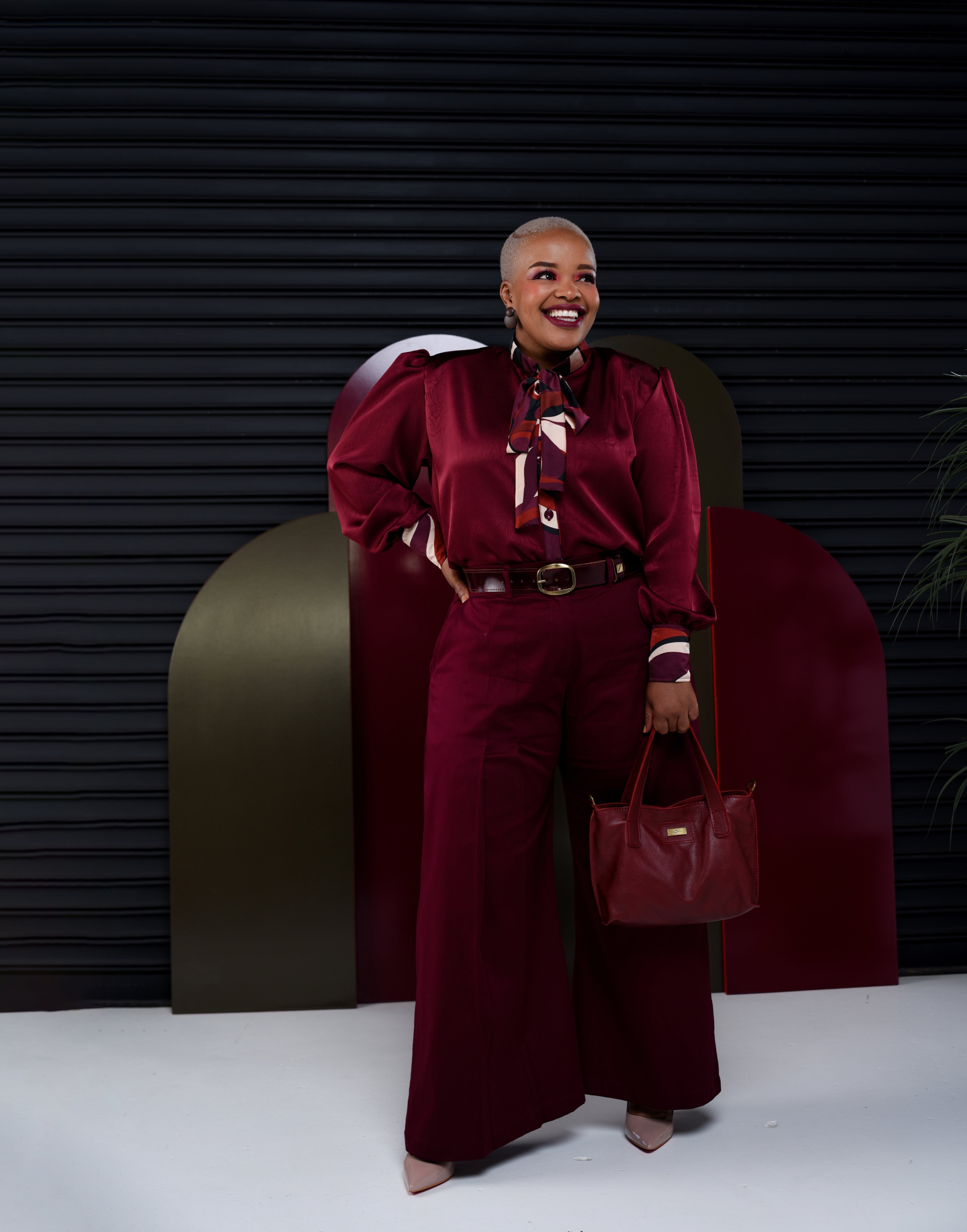 Lolo Burgundy Pants