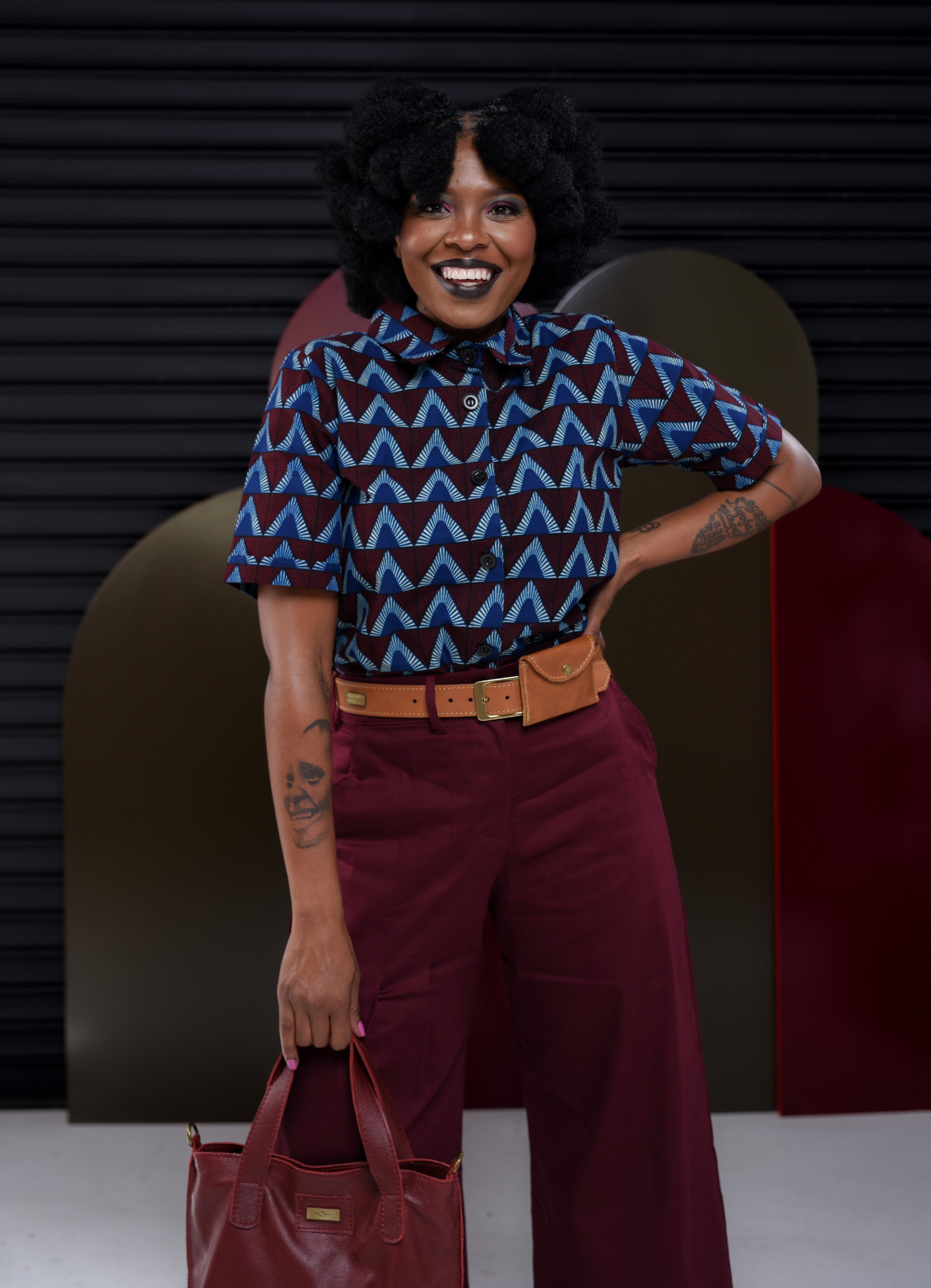 Burgundy Pants