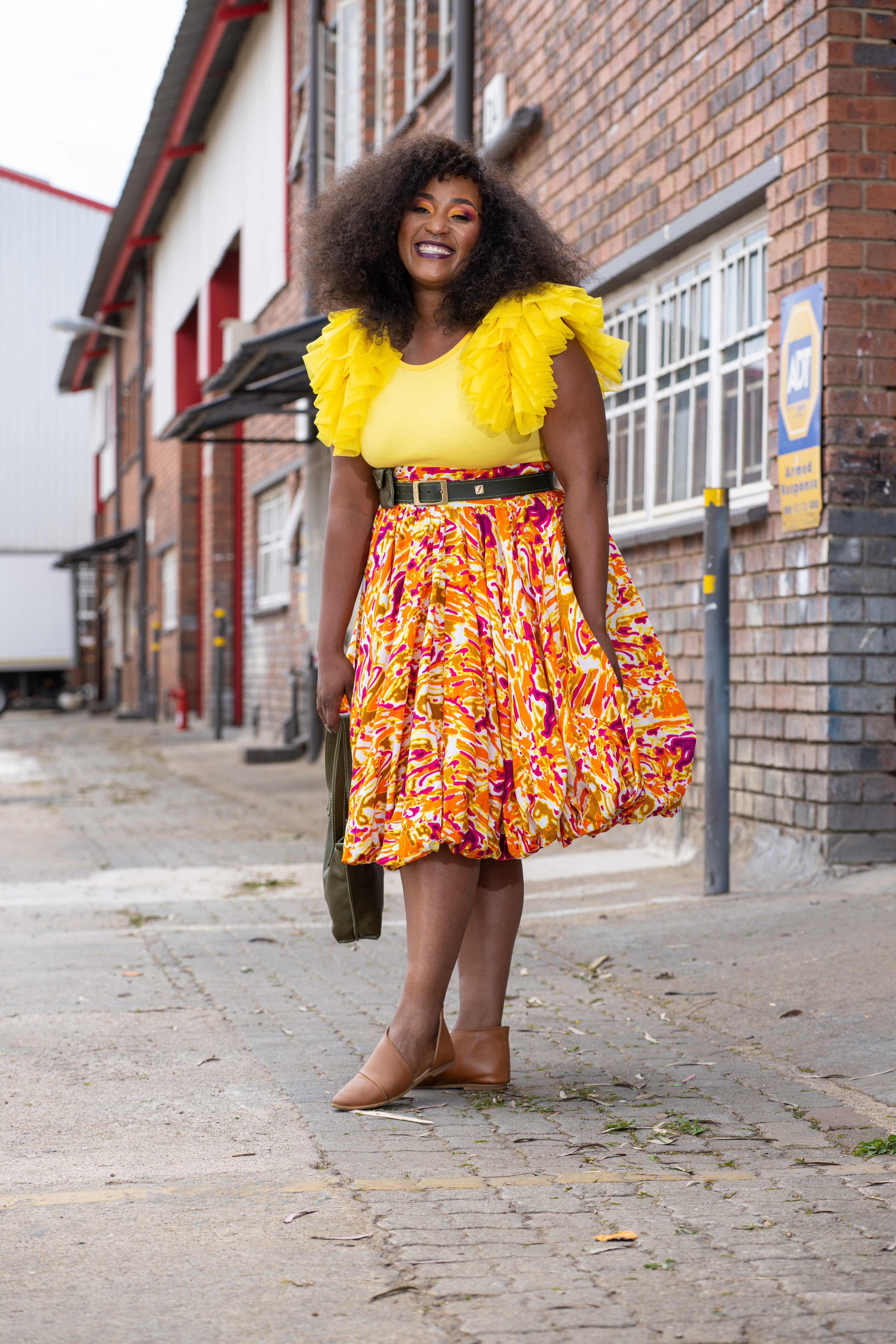 Pontsho Bubble Skirt