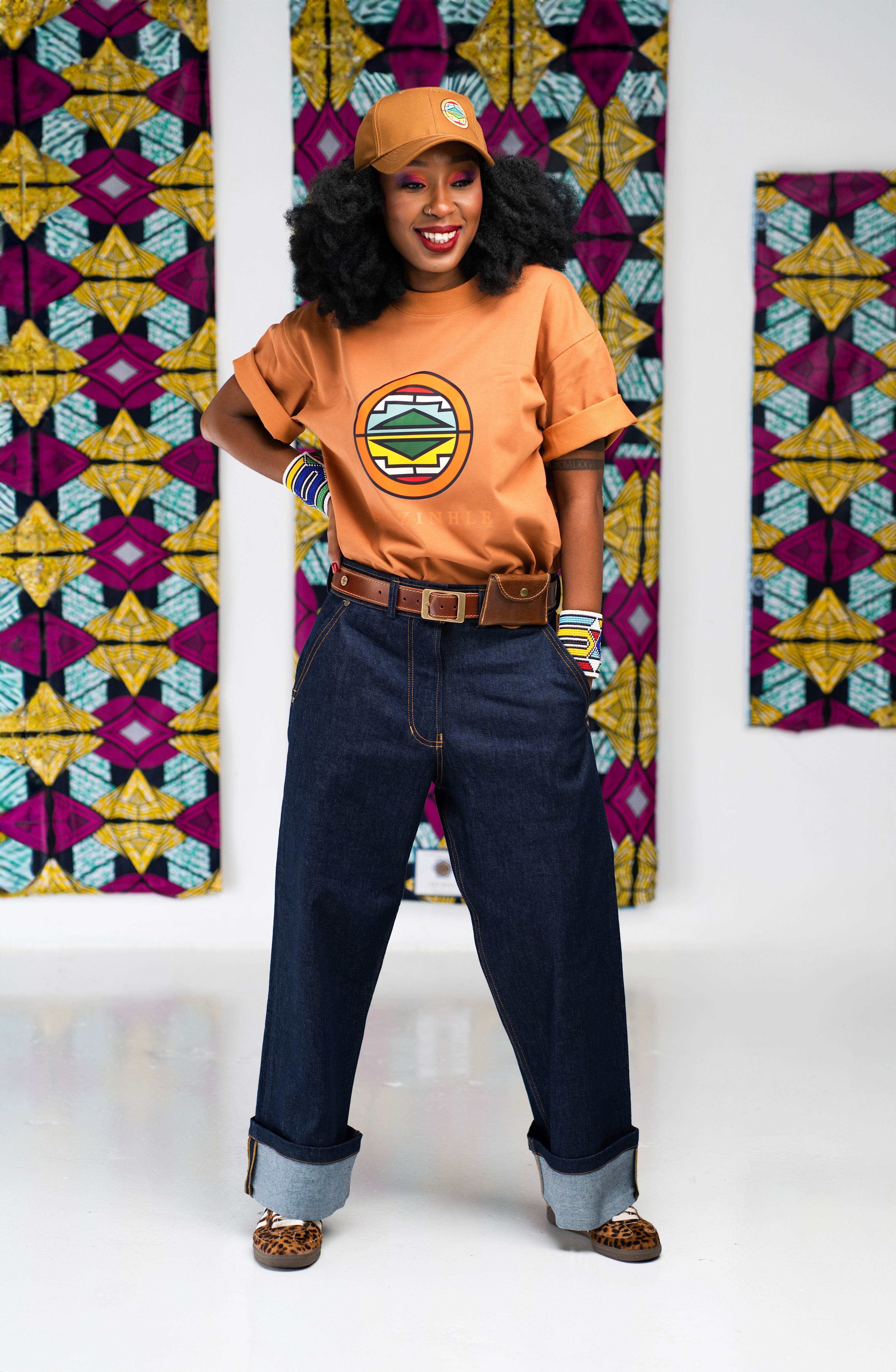 Ntozinhle Burnt Orange Boxed T-Shirt