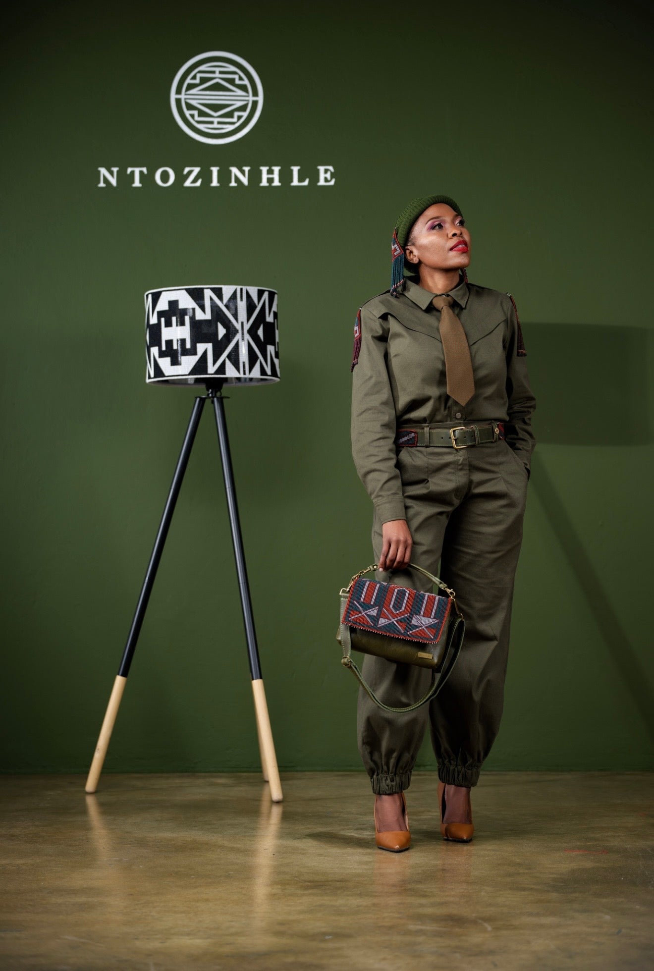 Grace Military Barrel Pants