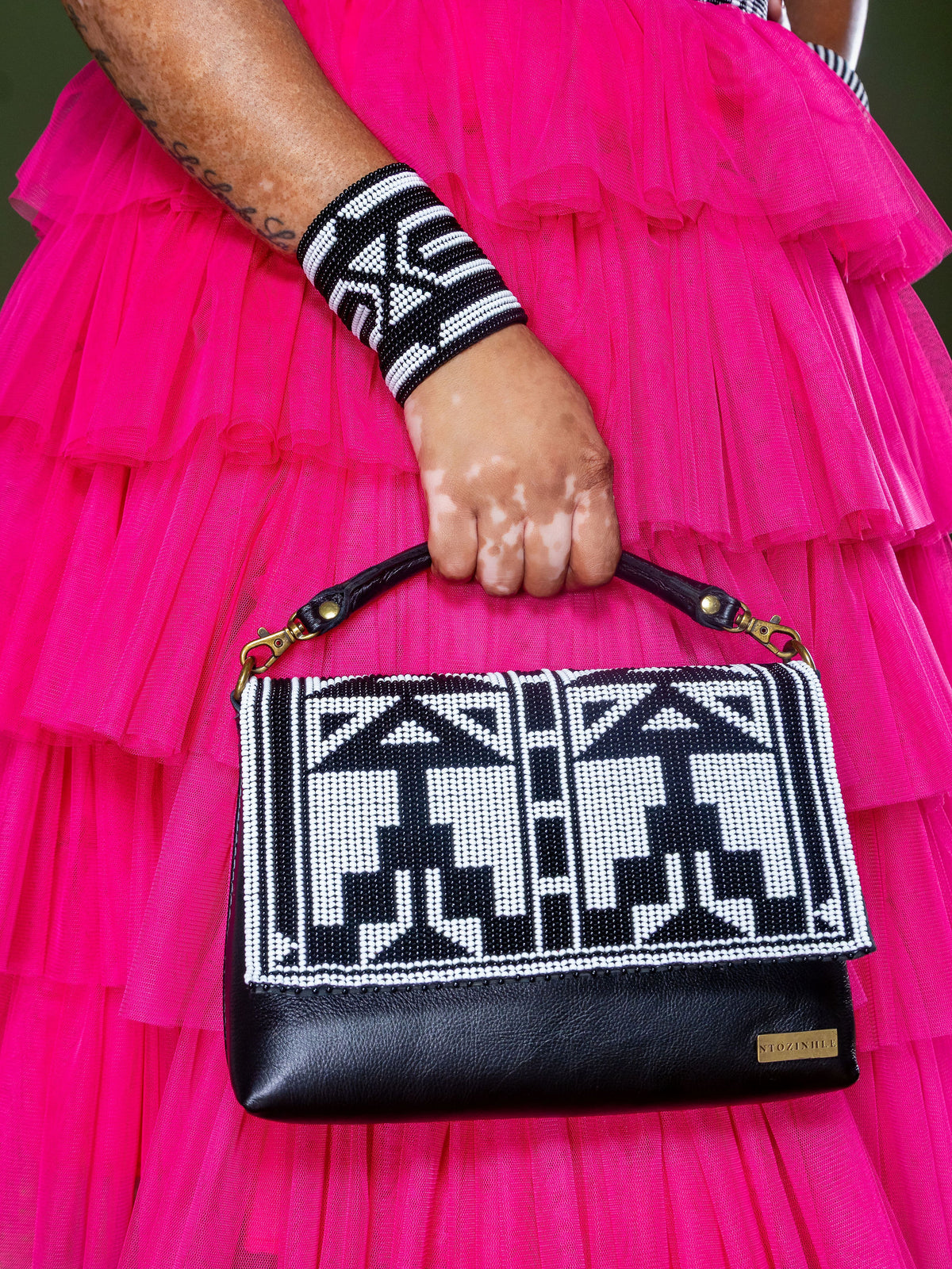 Beaded Sling Bag