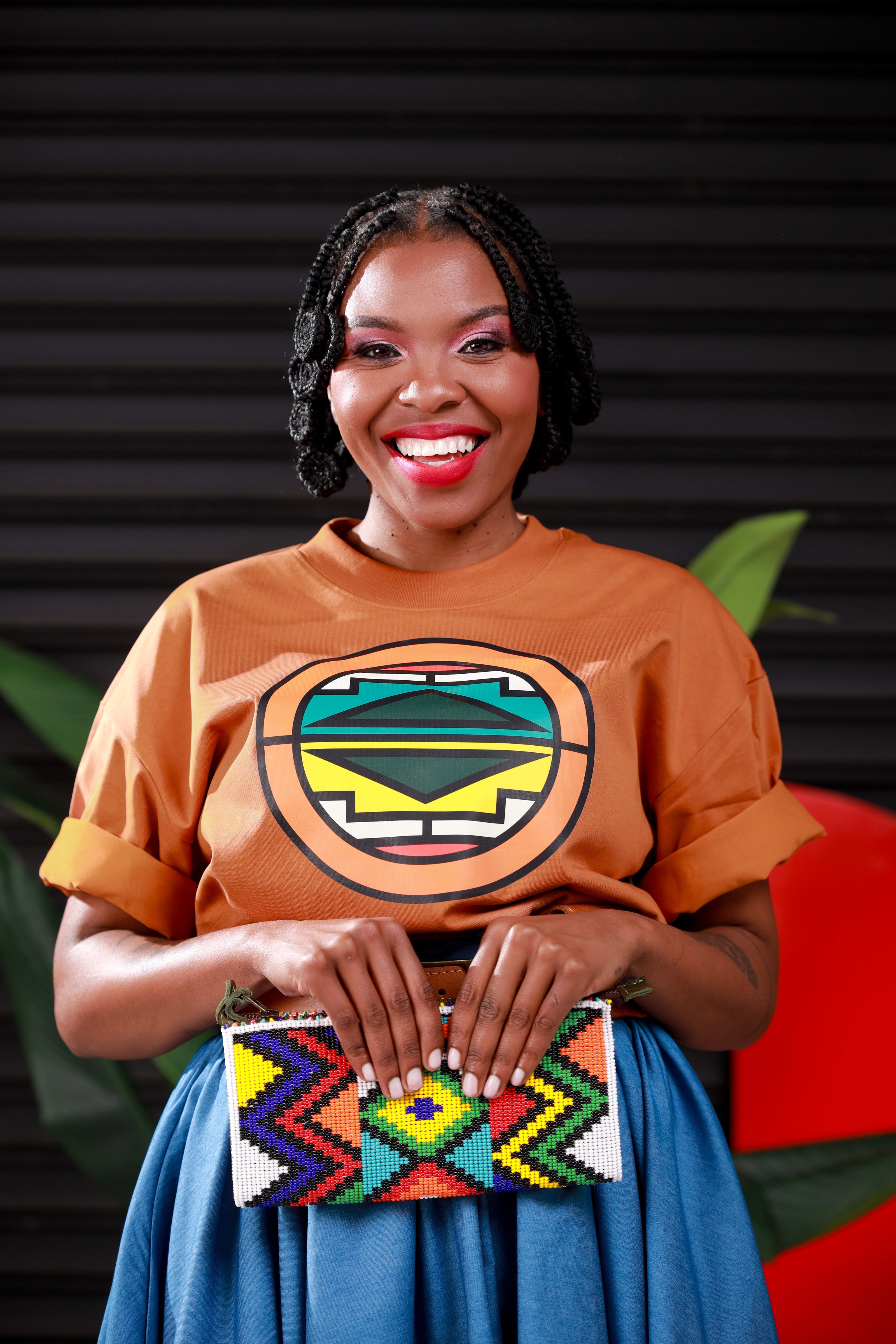 Ntozinhle Burnt Orange Oversized T-Shirt