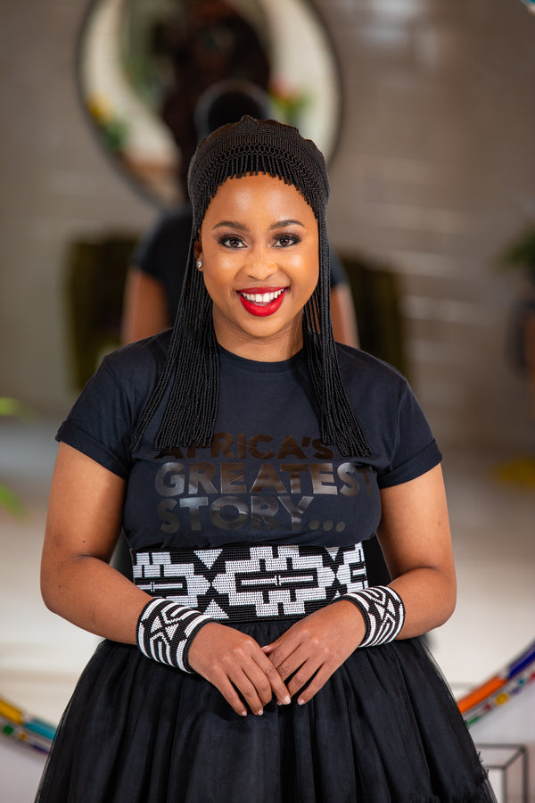 Ndlovukazi -  Beaded Beret