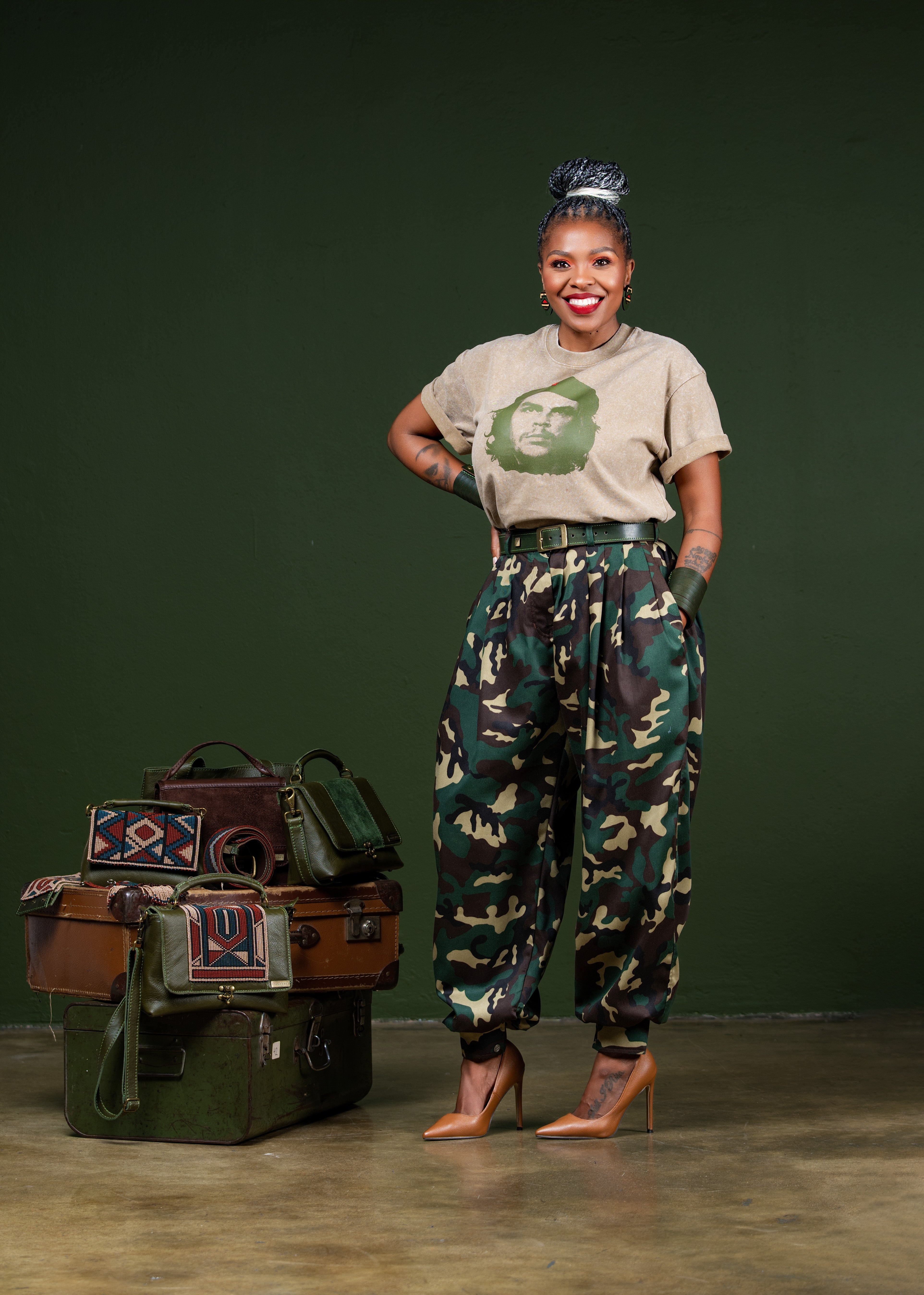 The  Camouflage Bubble Pants