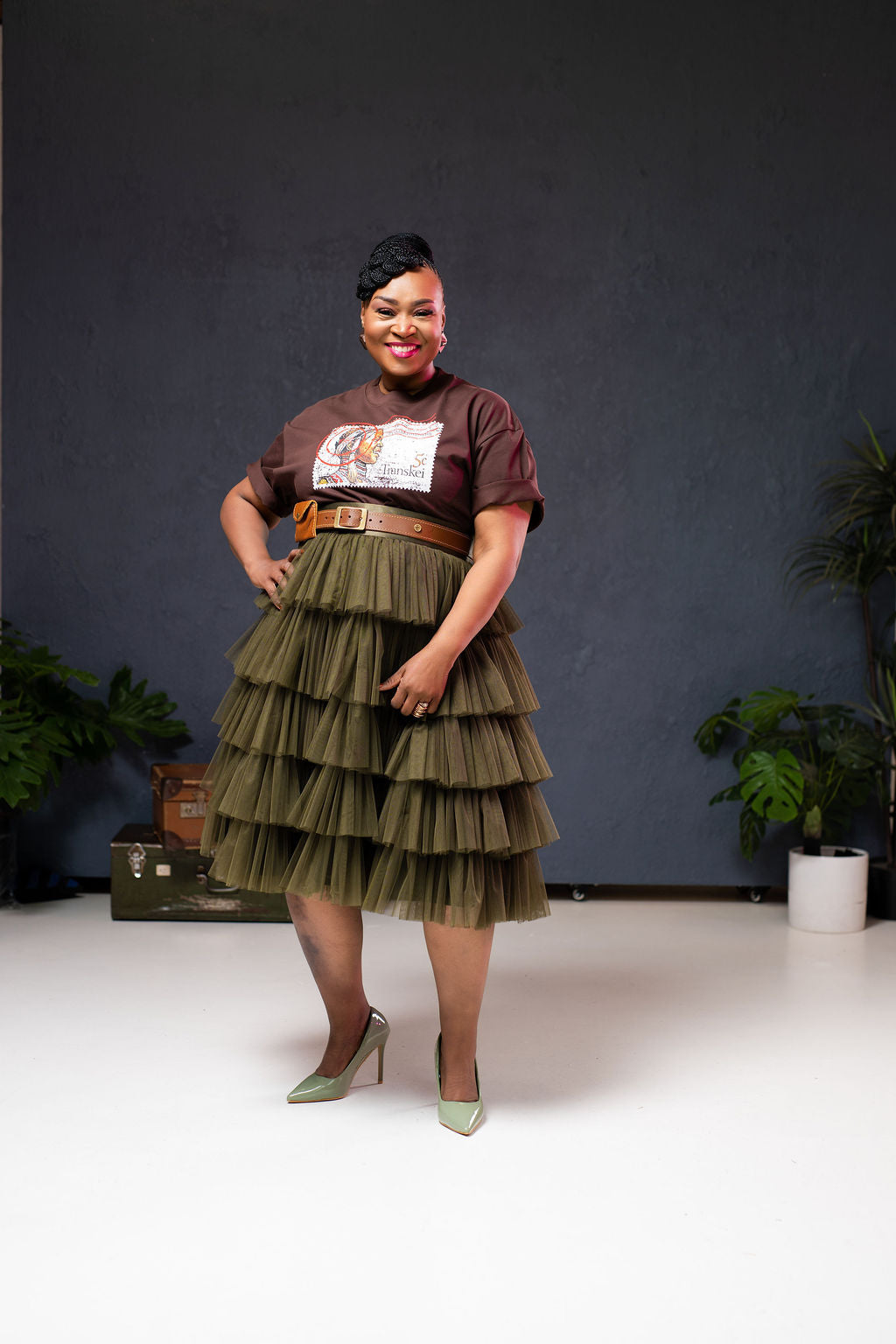 Military Green Xibelani Tutu