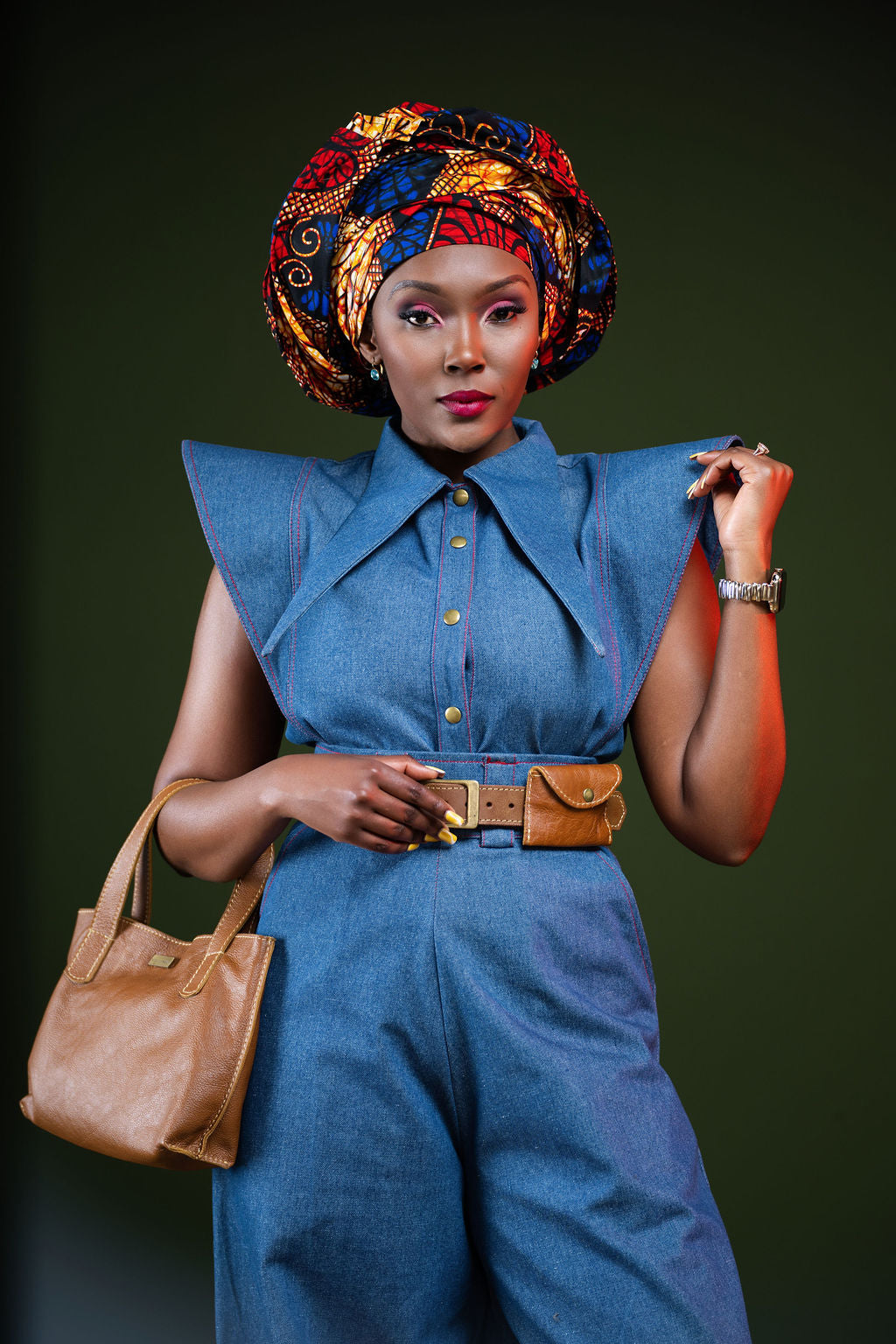 Regiment Blue Demin Top