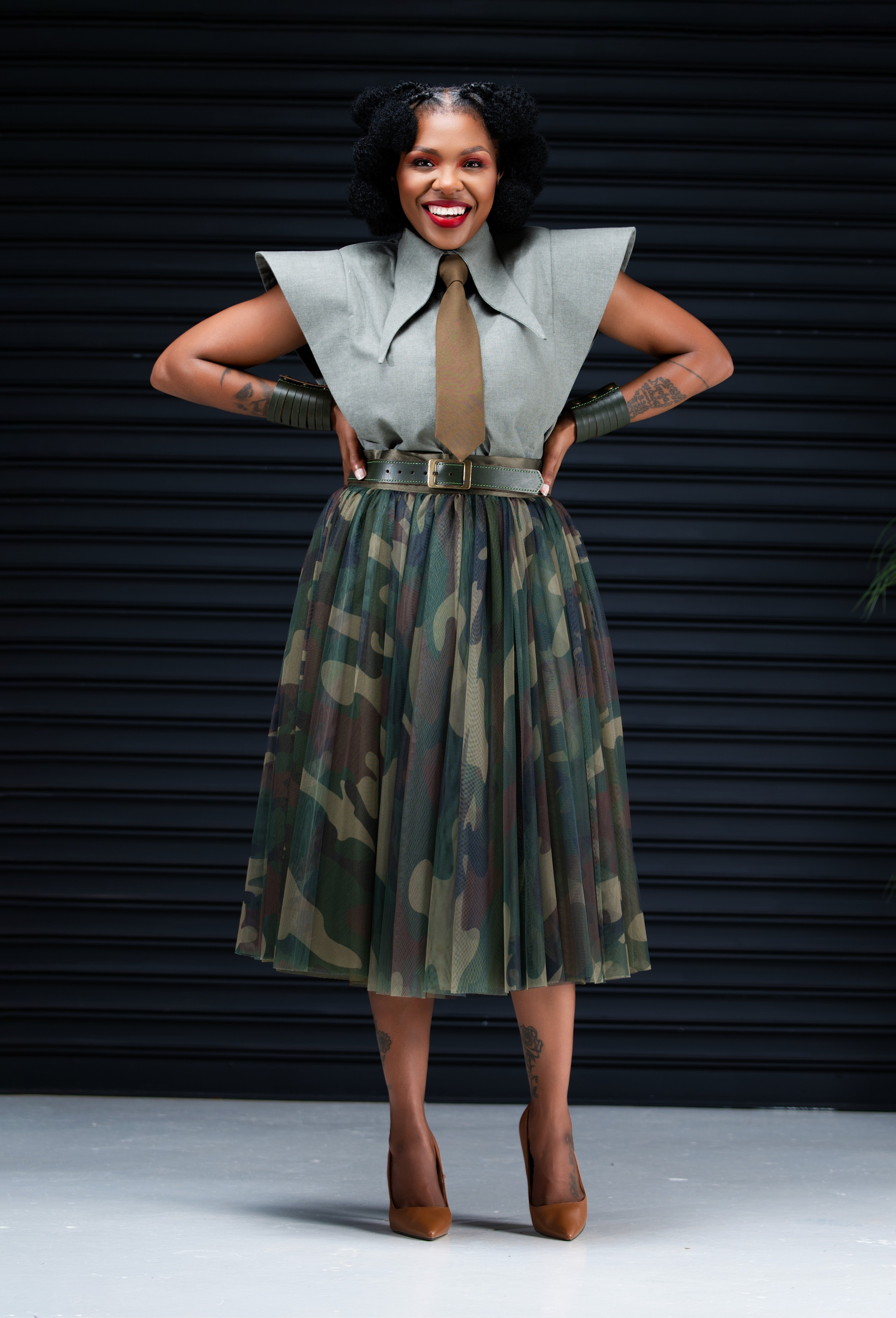 Sentinel Camouflage Tutu Skirt