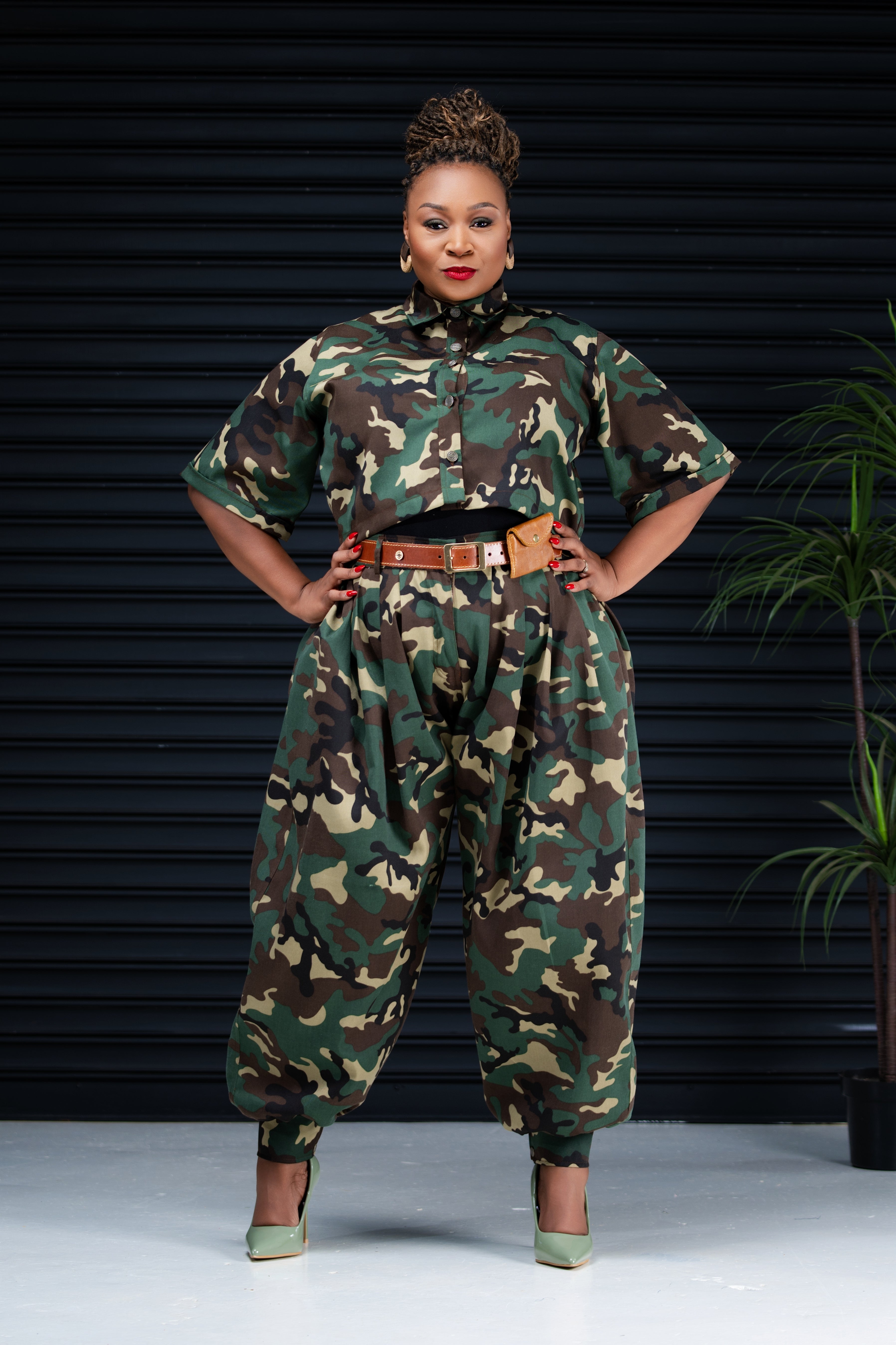 The Camouflage Bubble Pants