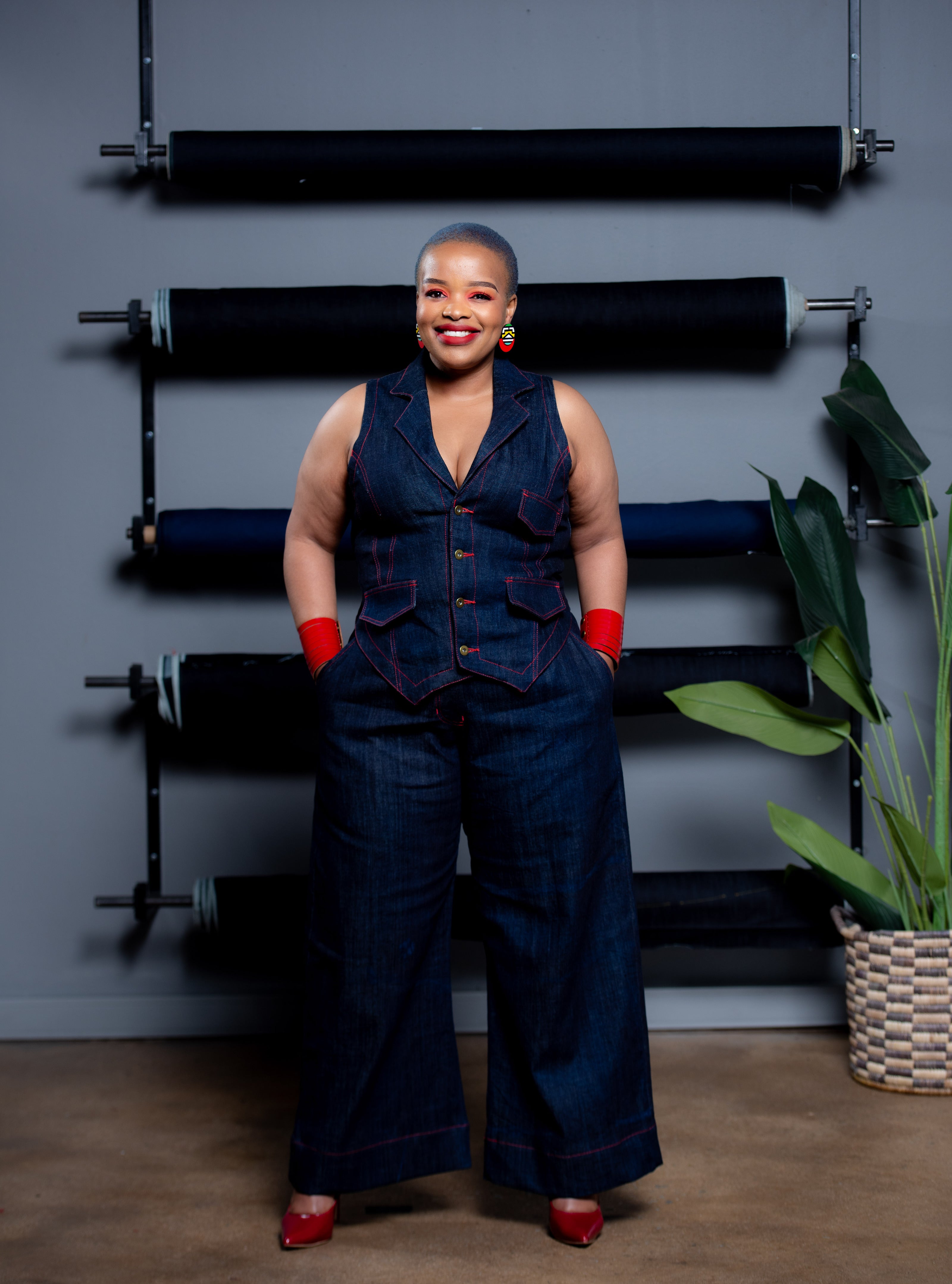 Nompumelelo Wide Leg Jeans