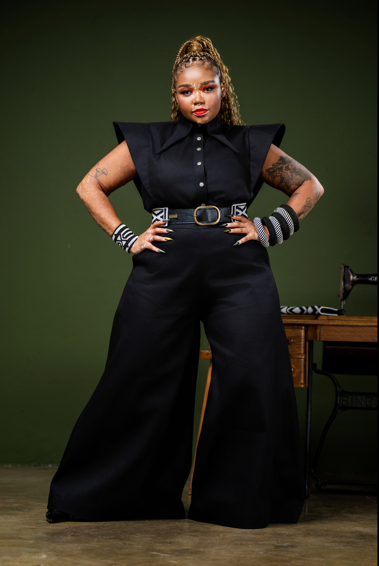 The Black Denim Shirt