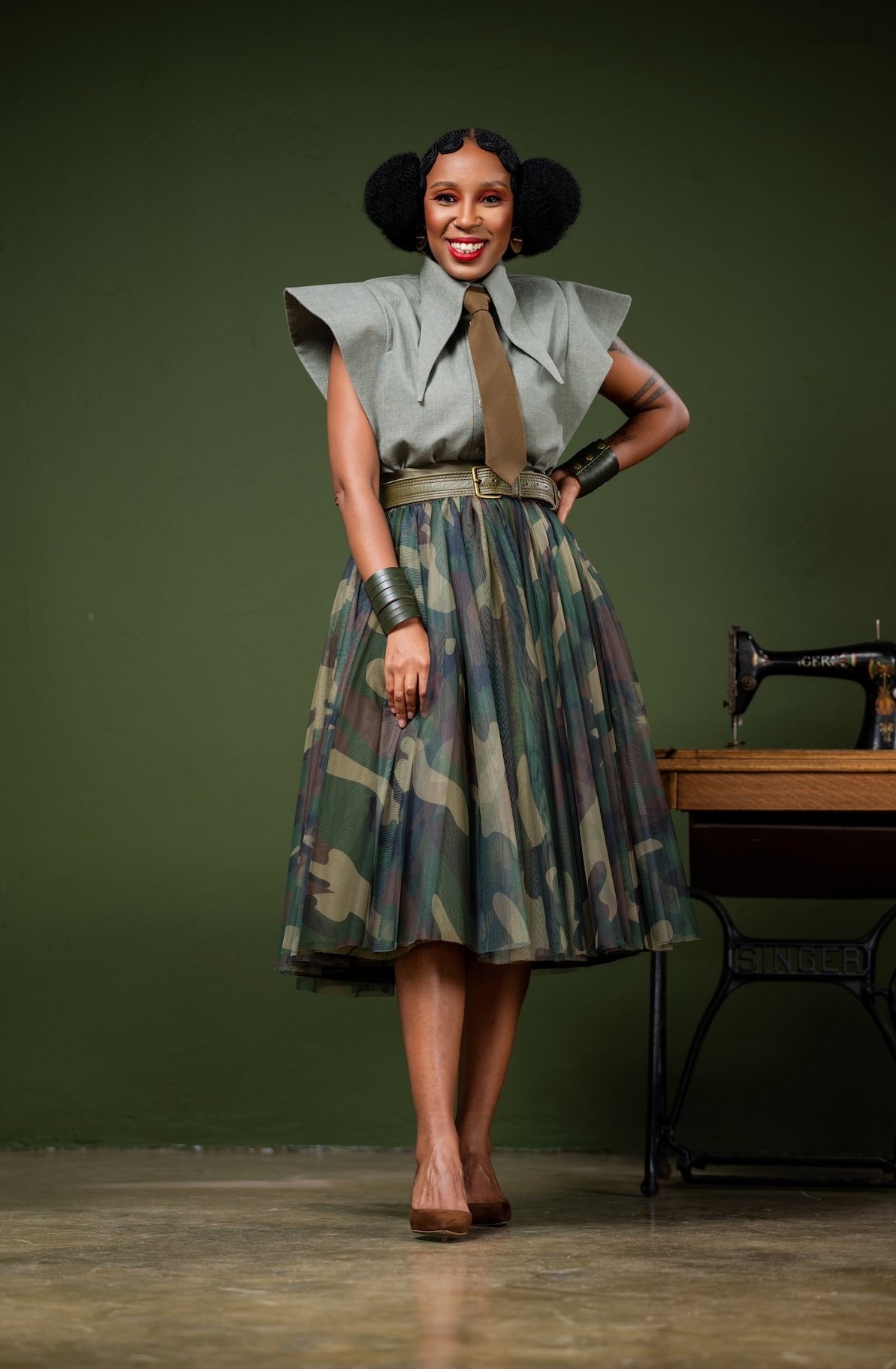 Sentinel Camouflage Tutu Skirt