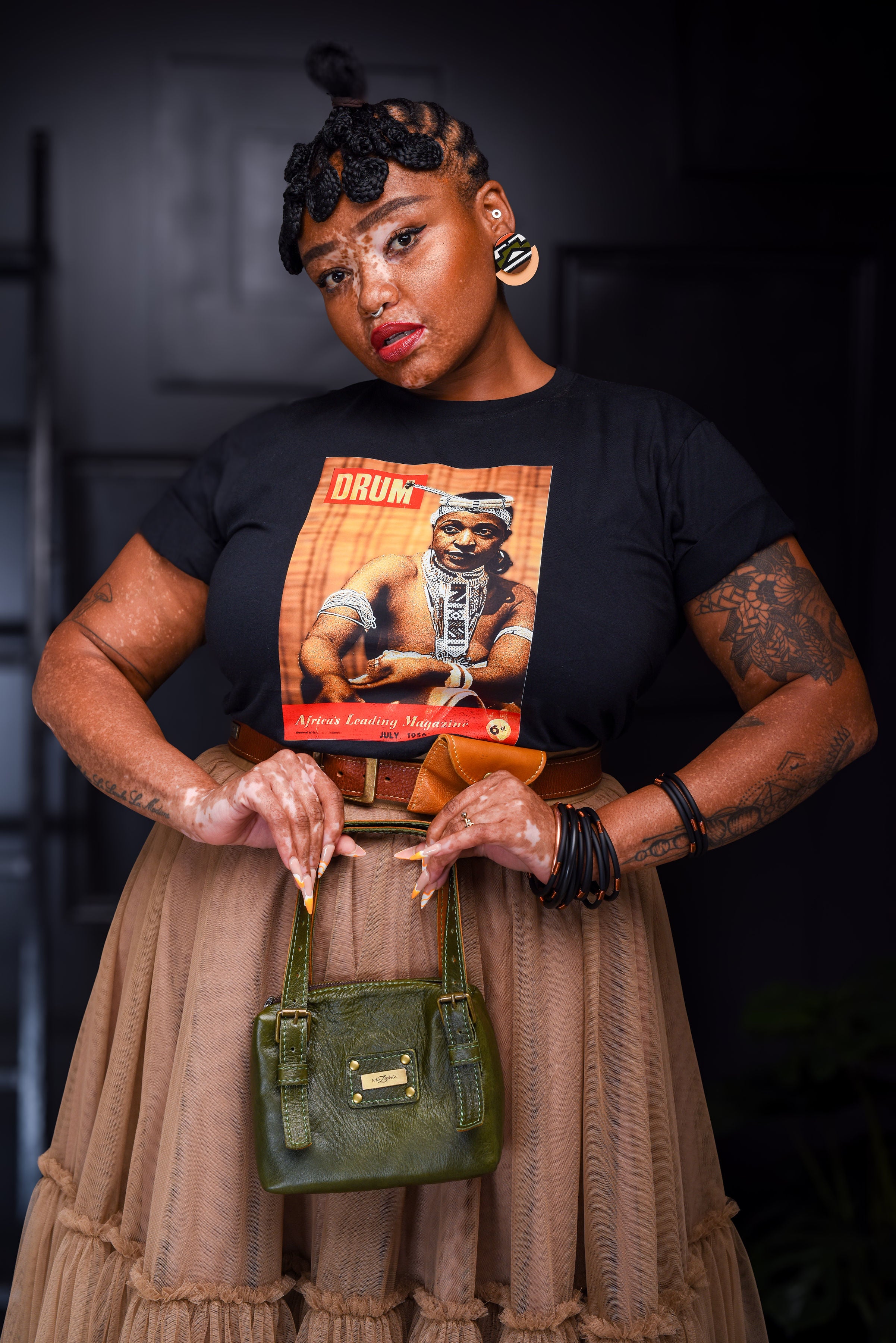 Mama Winnie Drum Boxed  T-Shirt