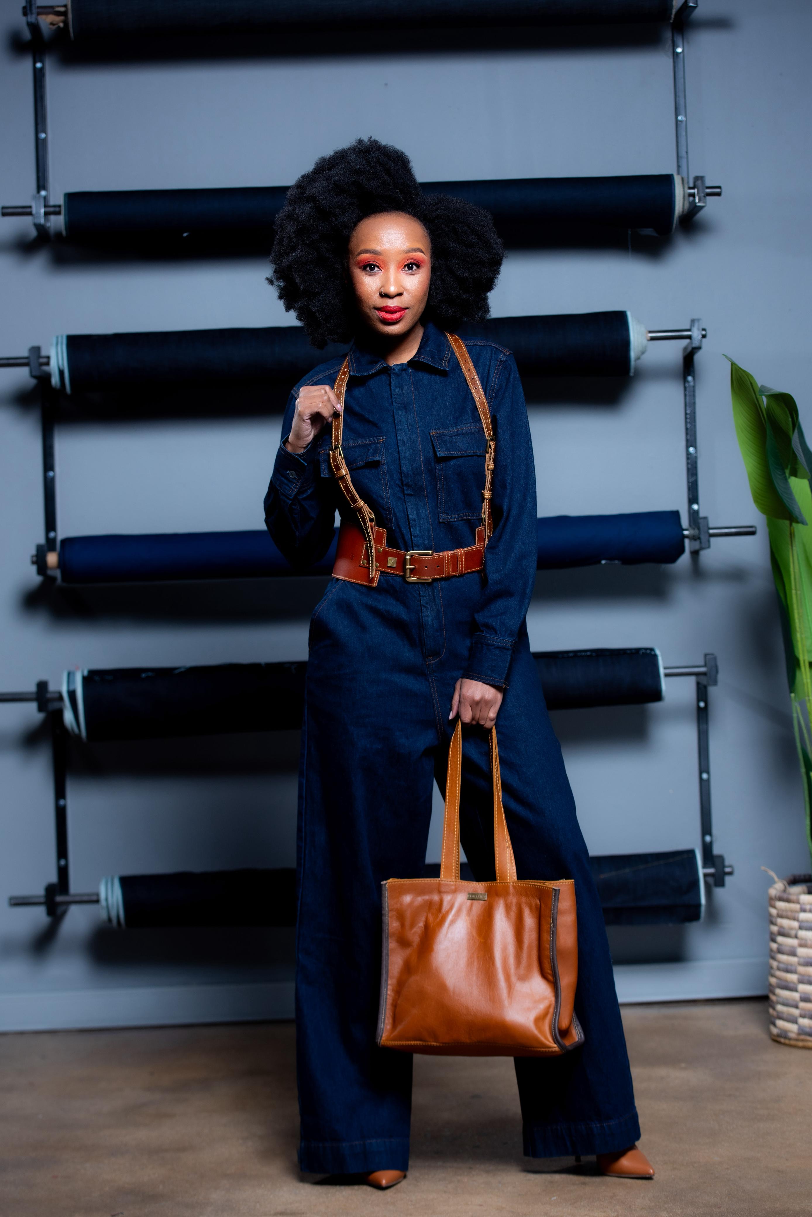 Khanyisile Denim  Jump Suit