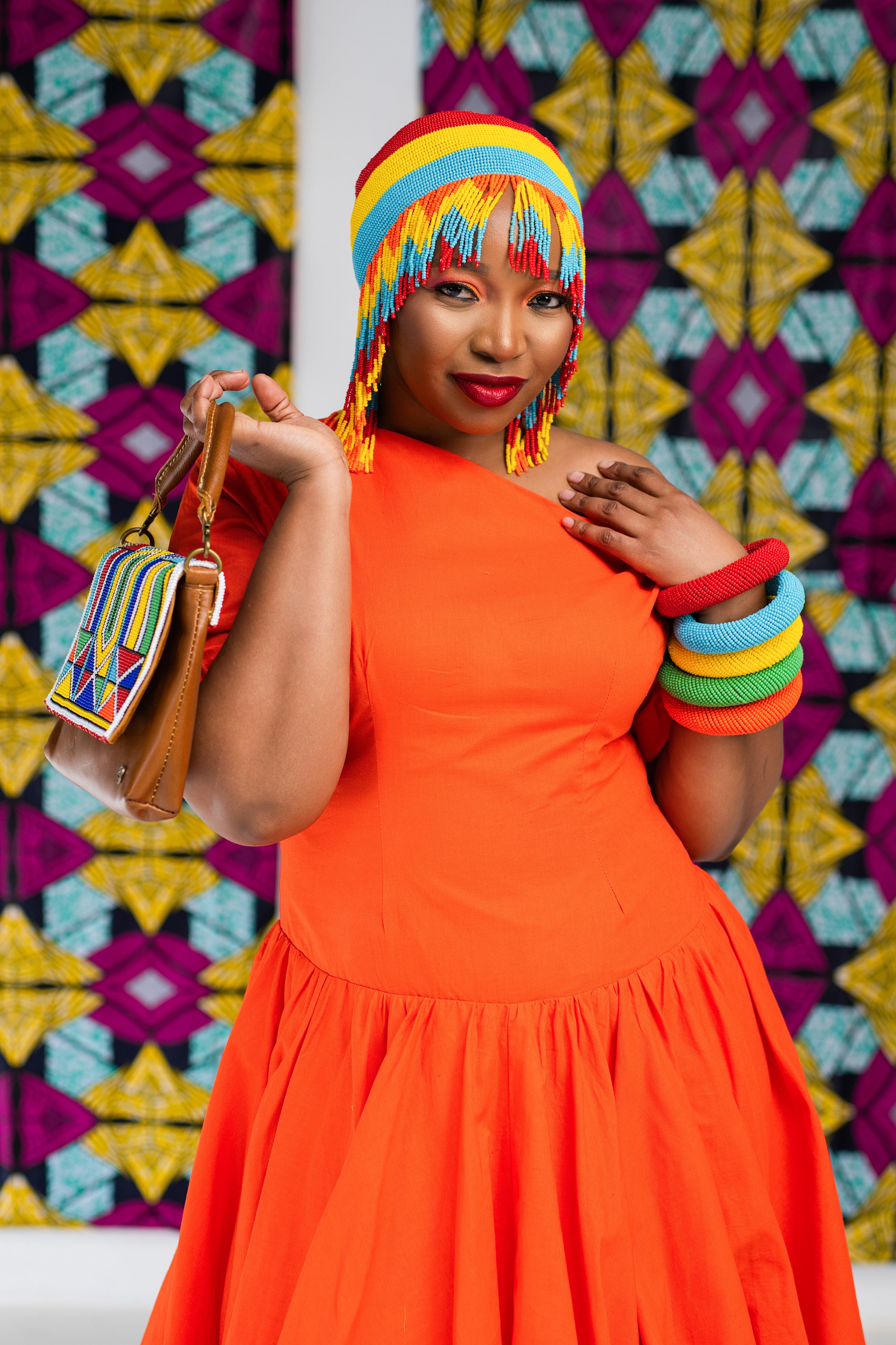 Ndlovukazi Reloaded Beaded Beret