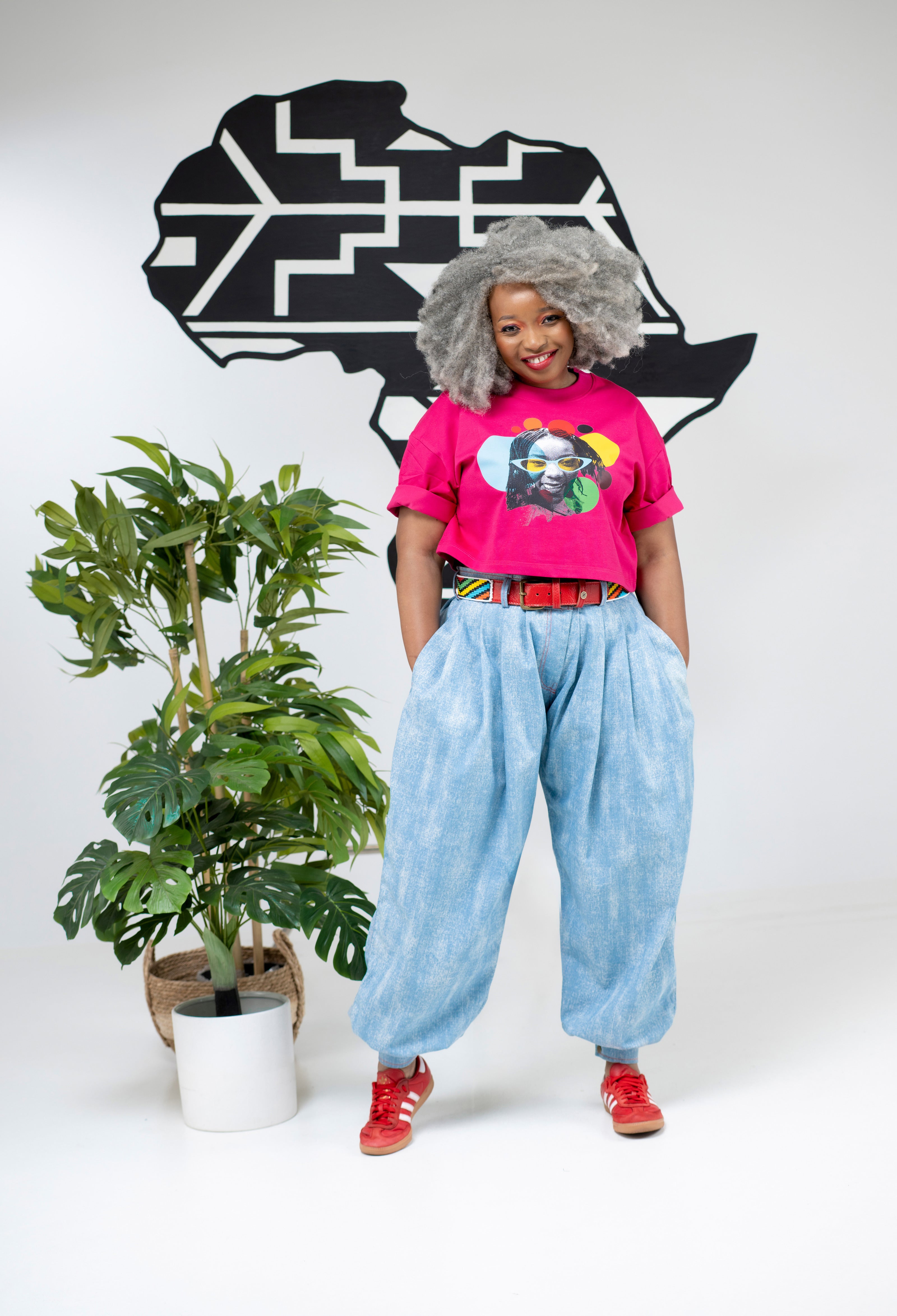 Brenda Fassie Boxed Crop Top