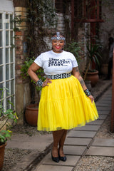 Happy Yellow Tutu Skirt